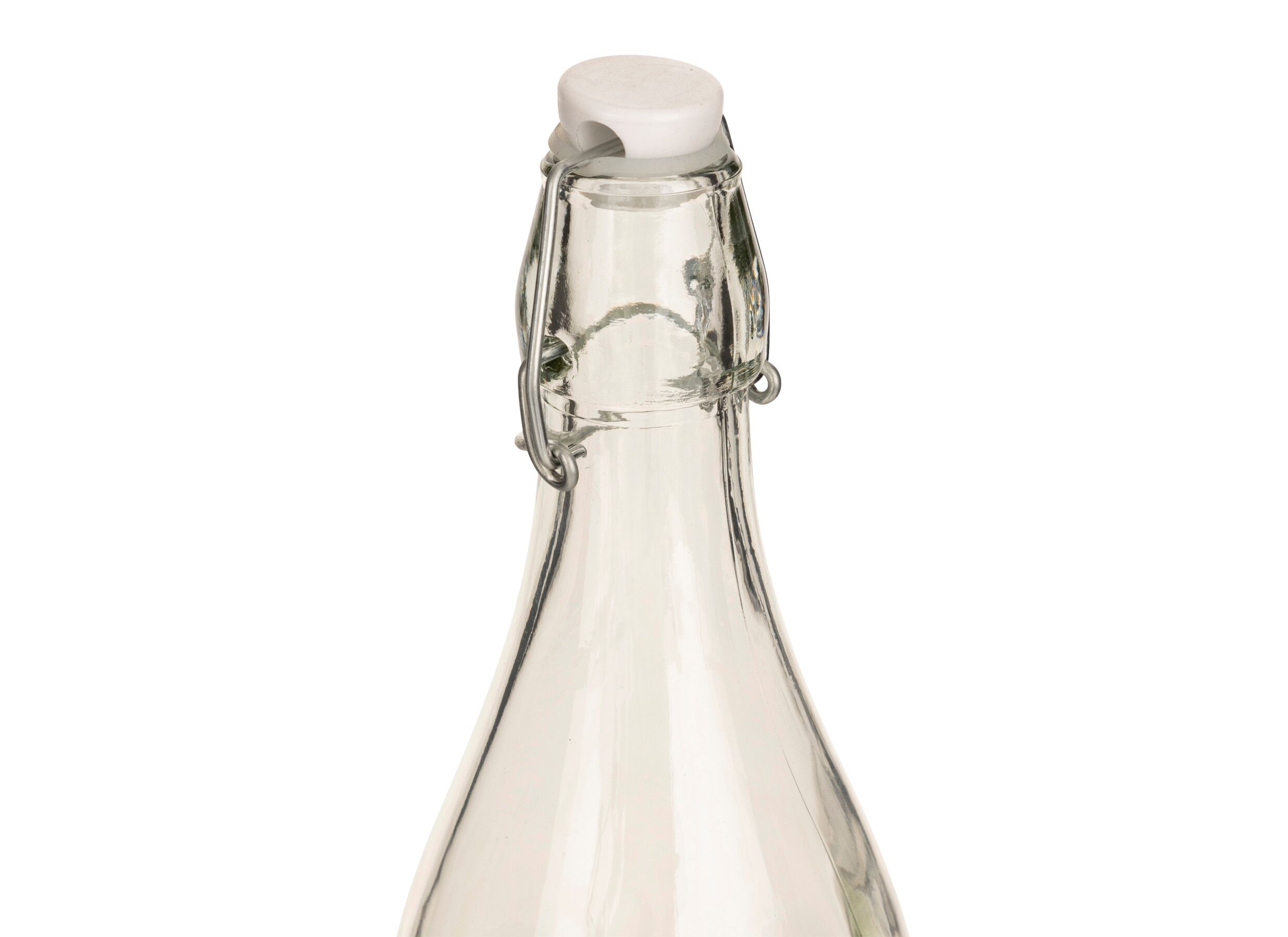 Detailfoto - Waterfles Citroen 1L - glas