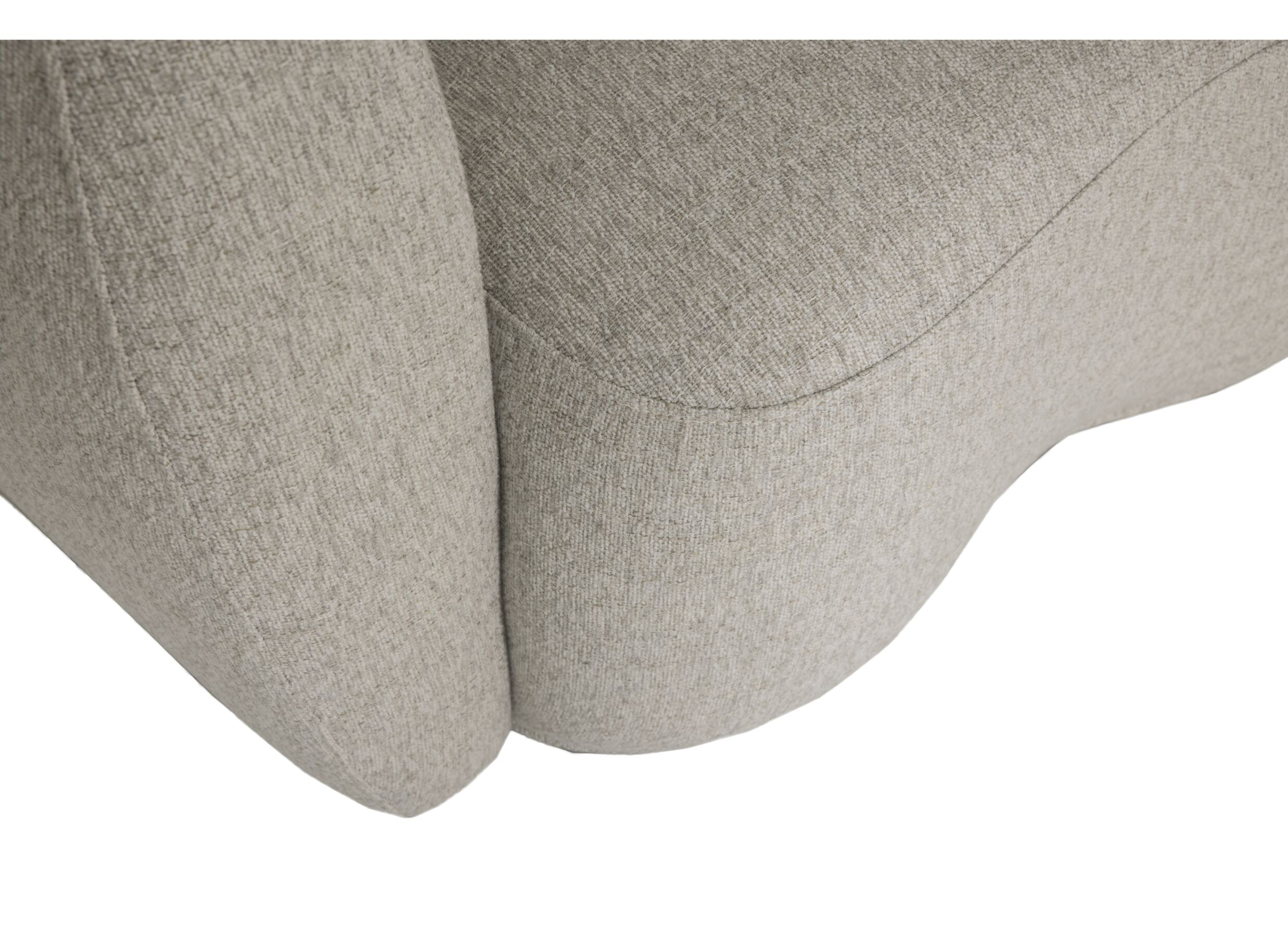 Detailfoto - Zetel Aegea 1-zit - polyestervezel- lichtgrijs