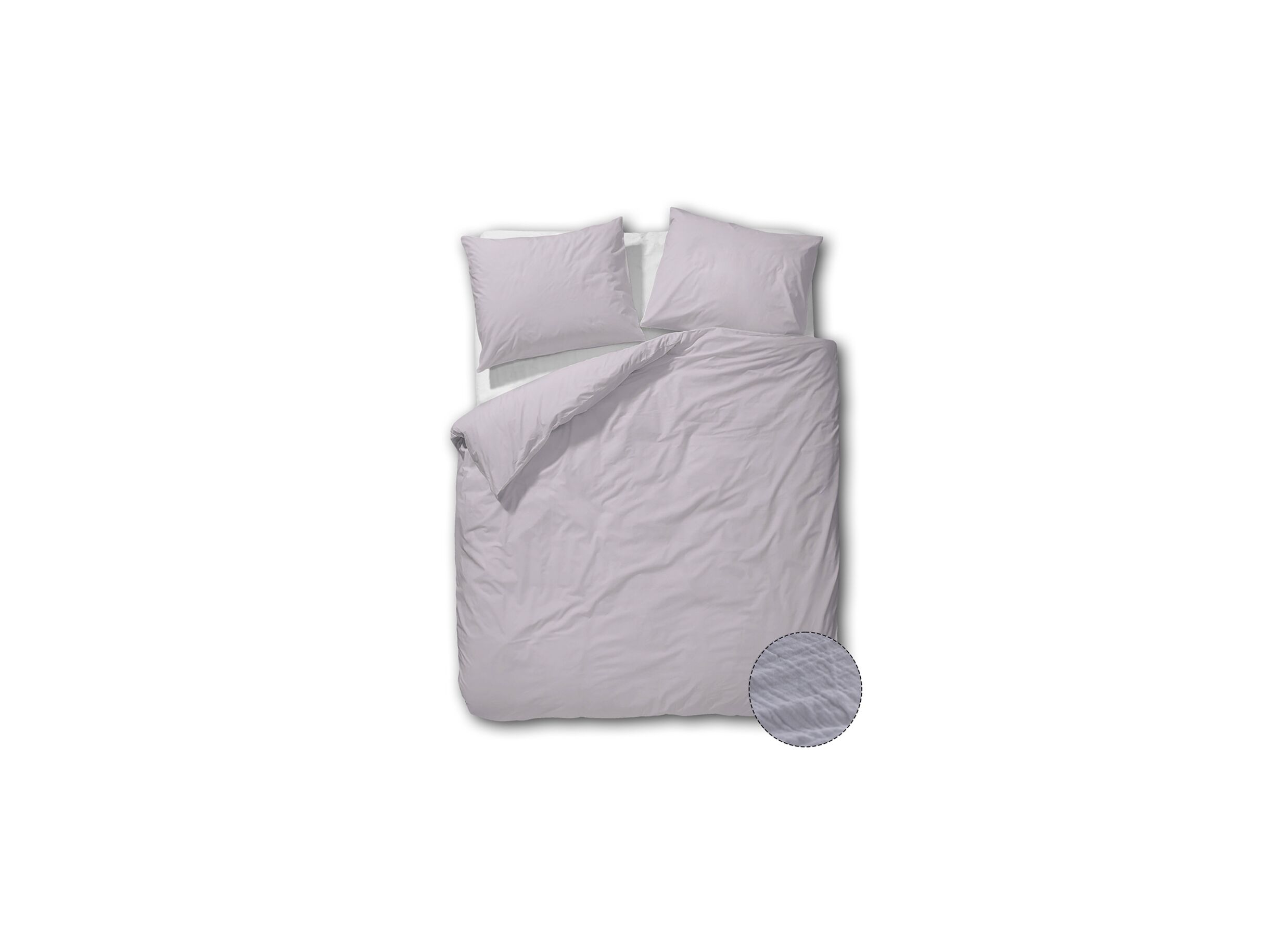 Housse de couette 240x200/220cm coton tétra - Housse de couette 240x200/220cm - tétra coton - lila