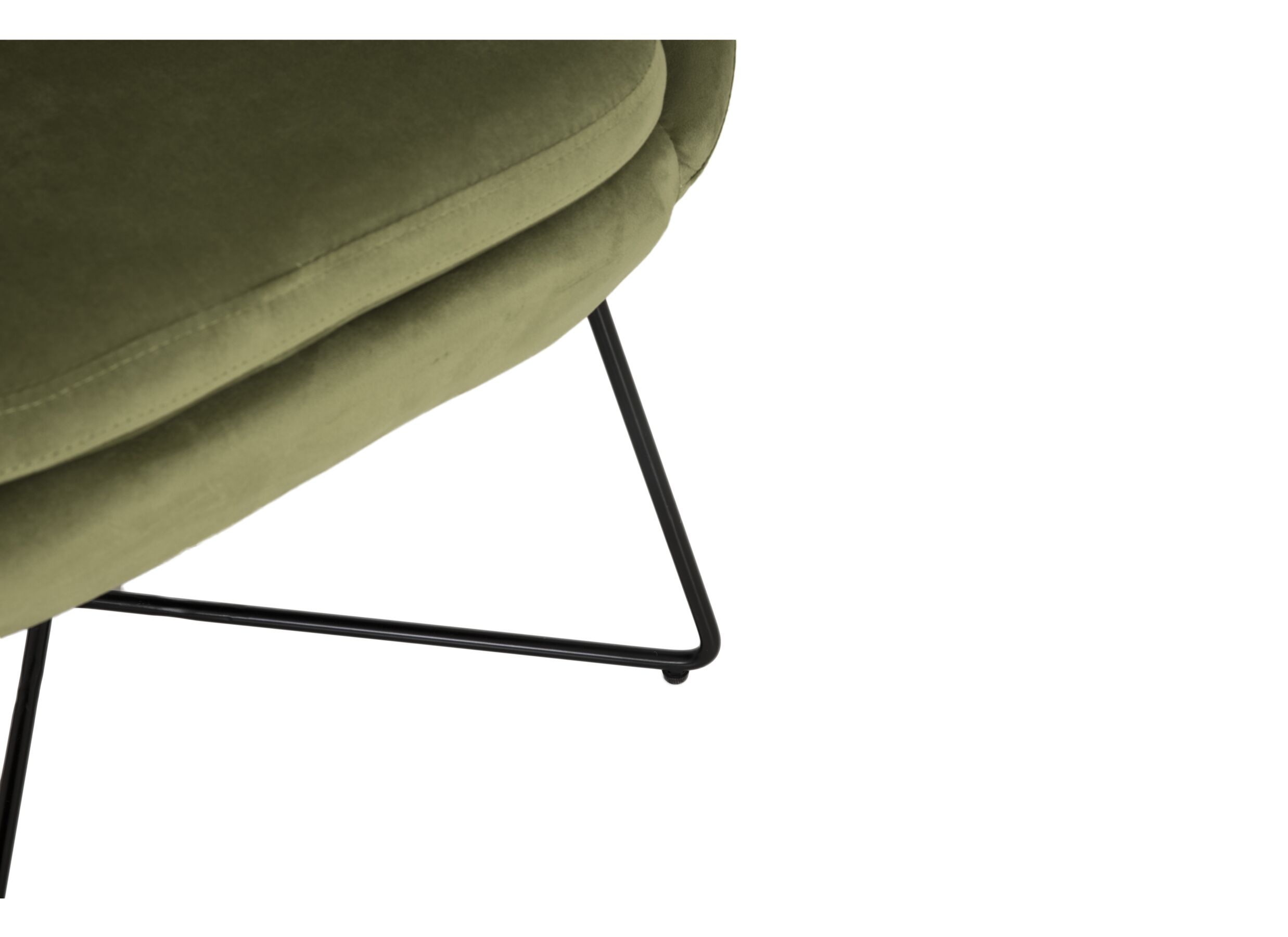 Detail - Fauteuil Juice 70x69x73,50cm - velours - vert