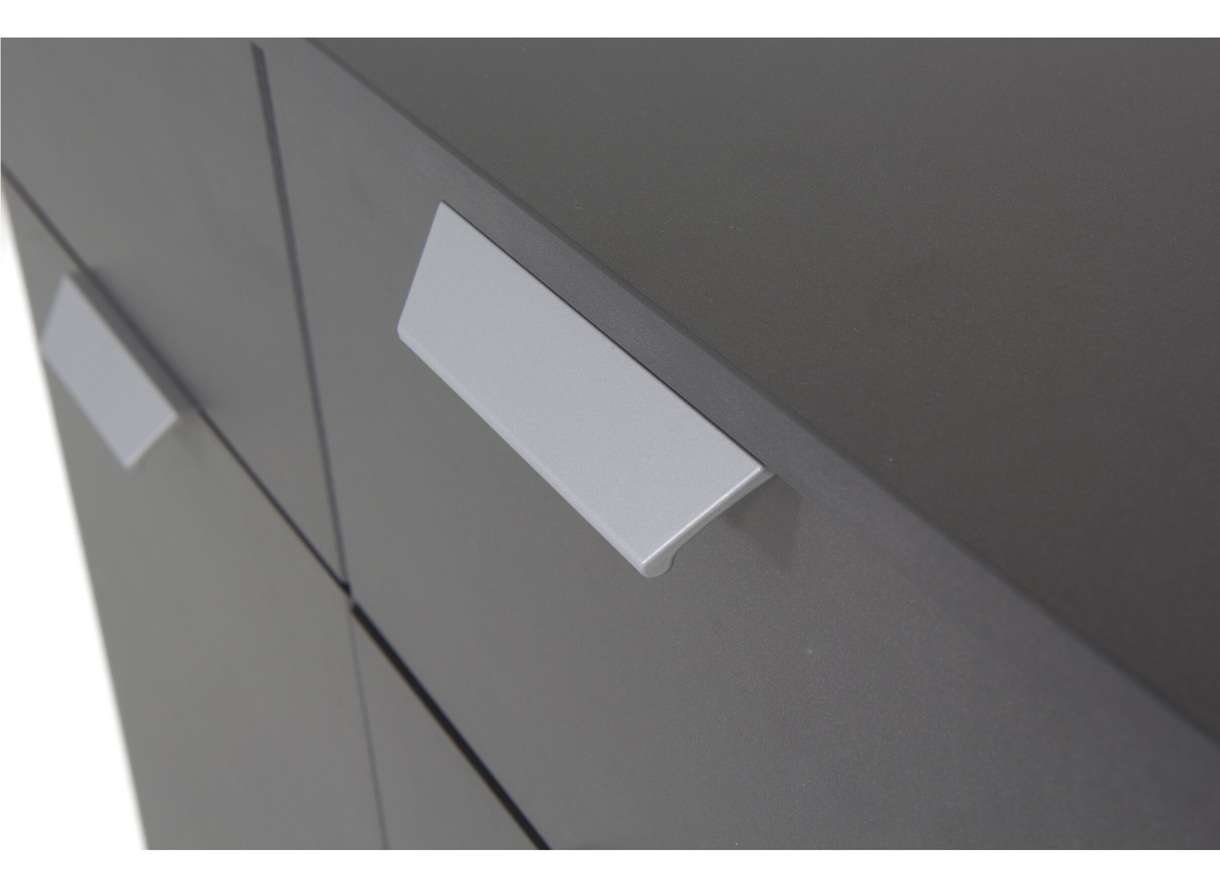 Commode 93x42x81cm - decor - kunststof alu