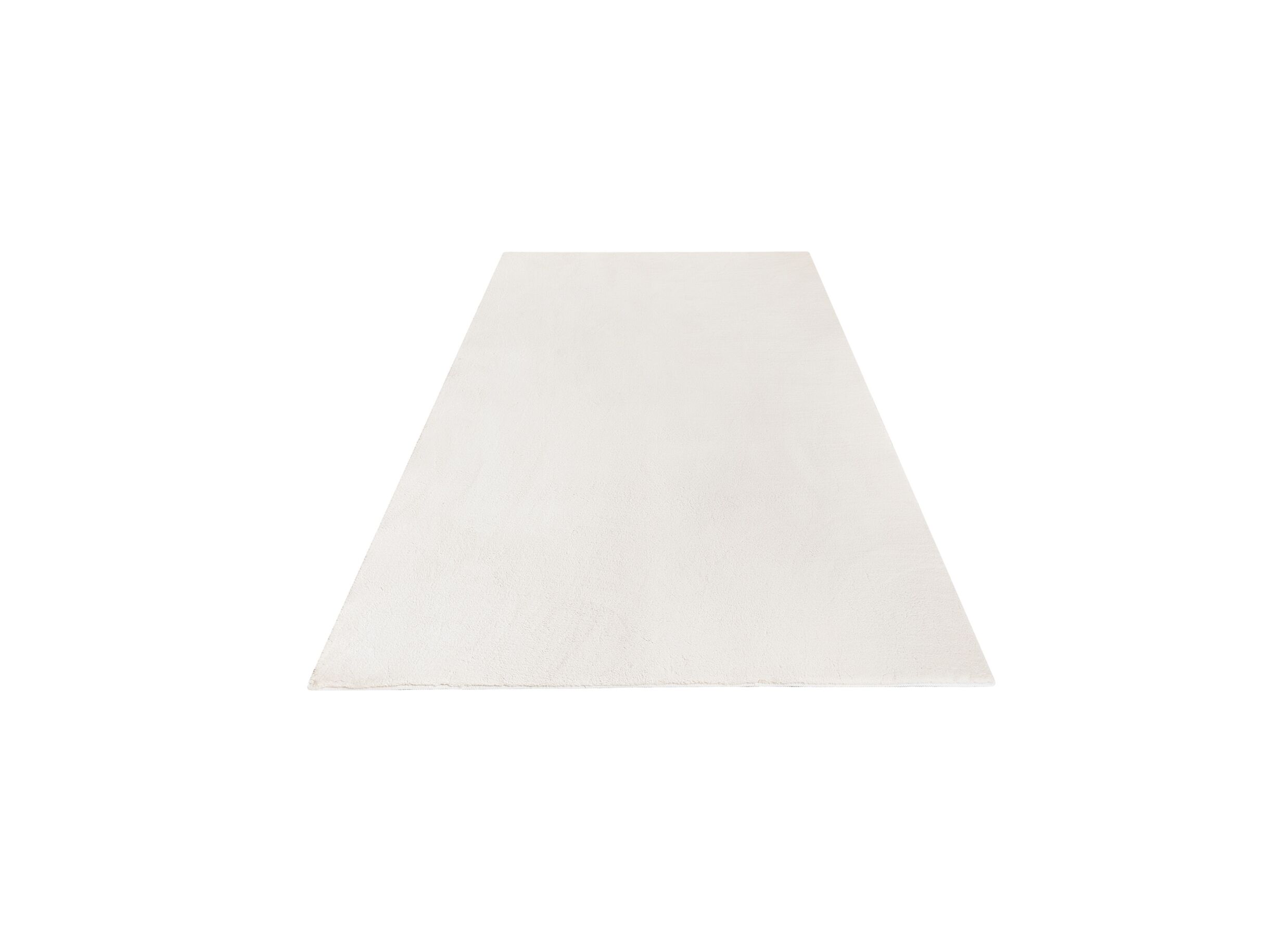 Tapijt Elissa 160x230cm - polyestervezel - krijtwit - Tapis Elissa 160x230cm - fibre de polyester - blanc craie