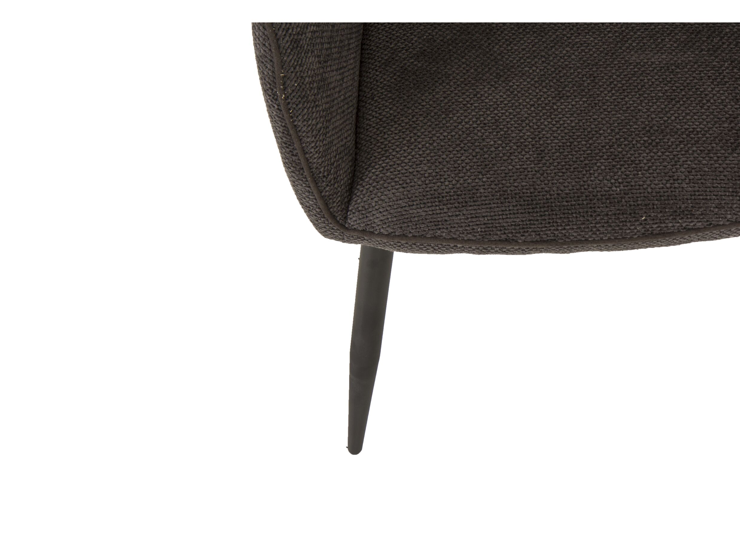 Detailfoto - Stoel 58x55x90cm - stof - antraciet