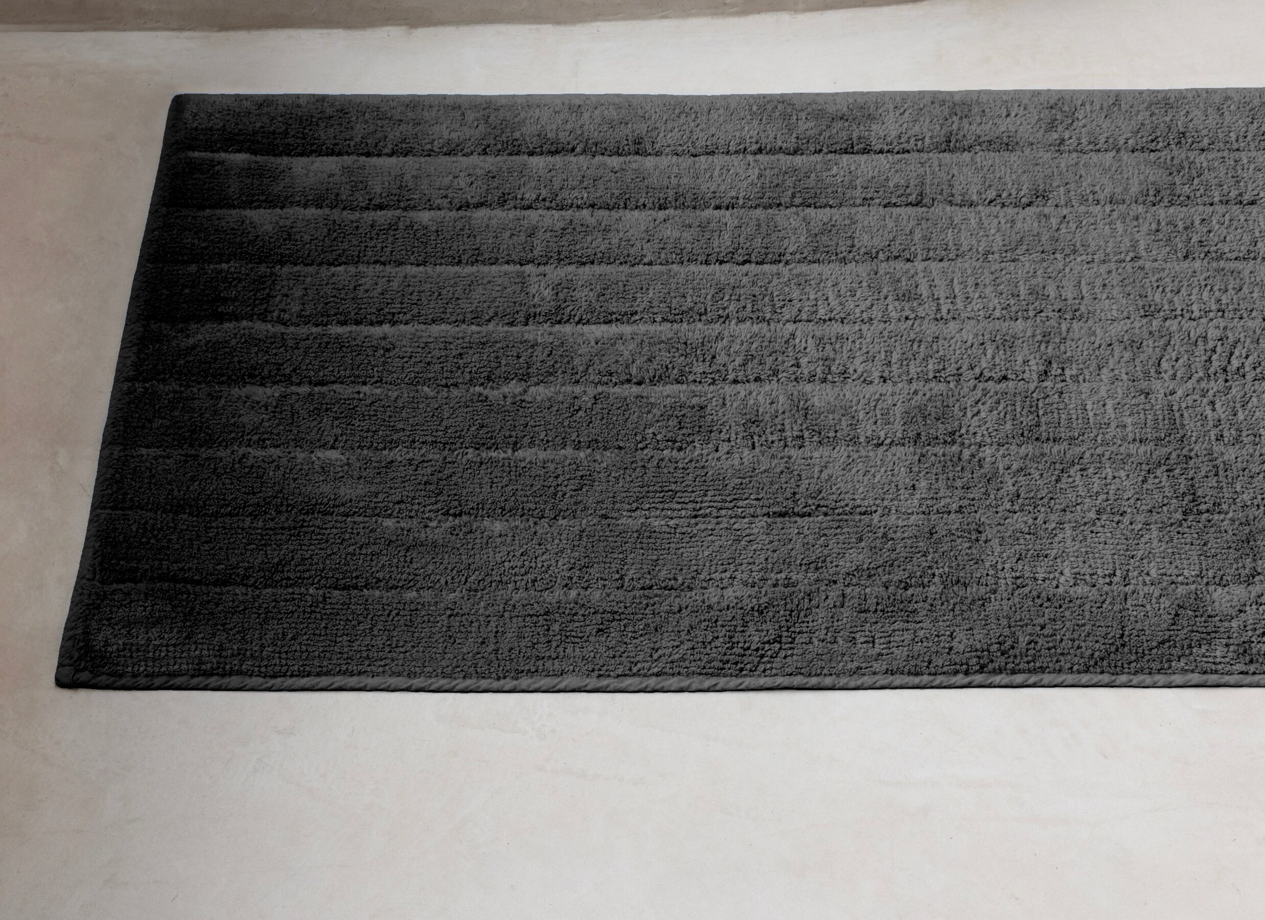 Foto ambiance - Tapis de bain Luca 70x150cm - cotton - storm