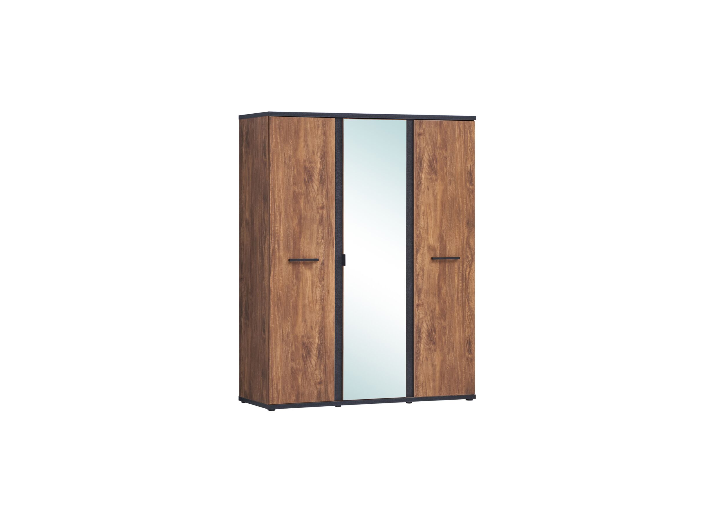 Garde-robe Ellen 164cm - Garde-robe Ellen 164cm - décor - acacia/noir