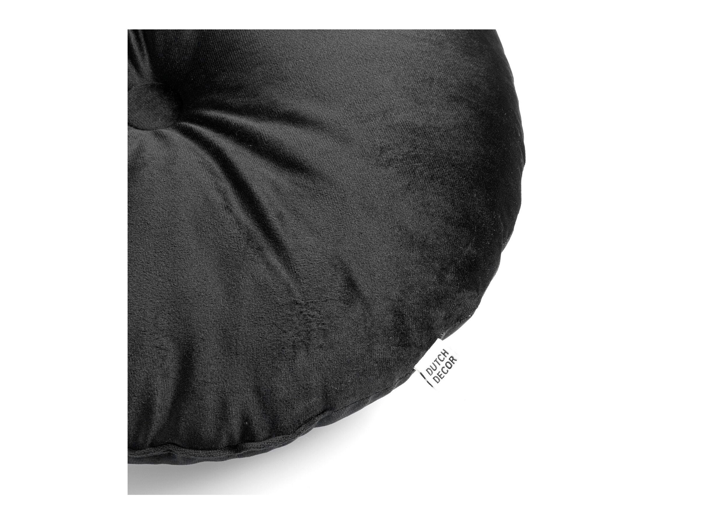 Detail - Coussin Olly 40x40cm - tissu - raven