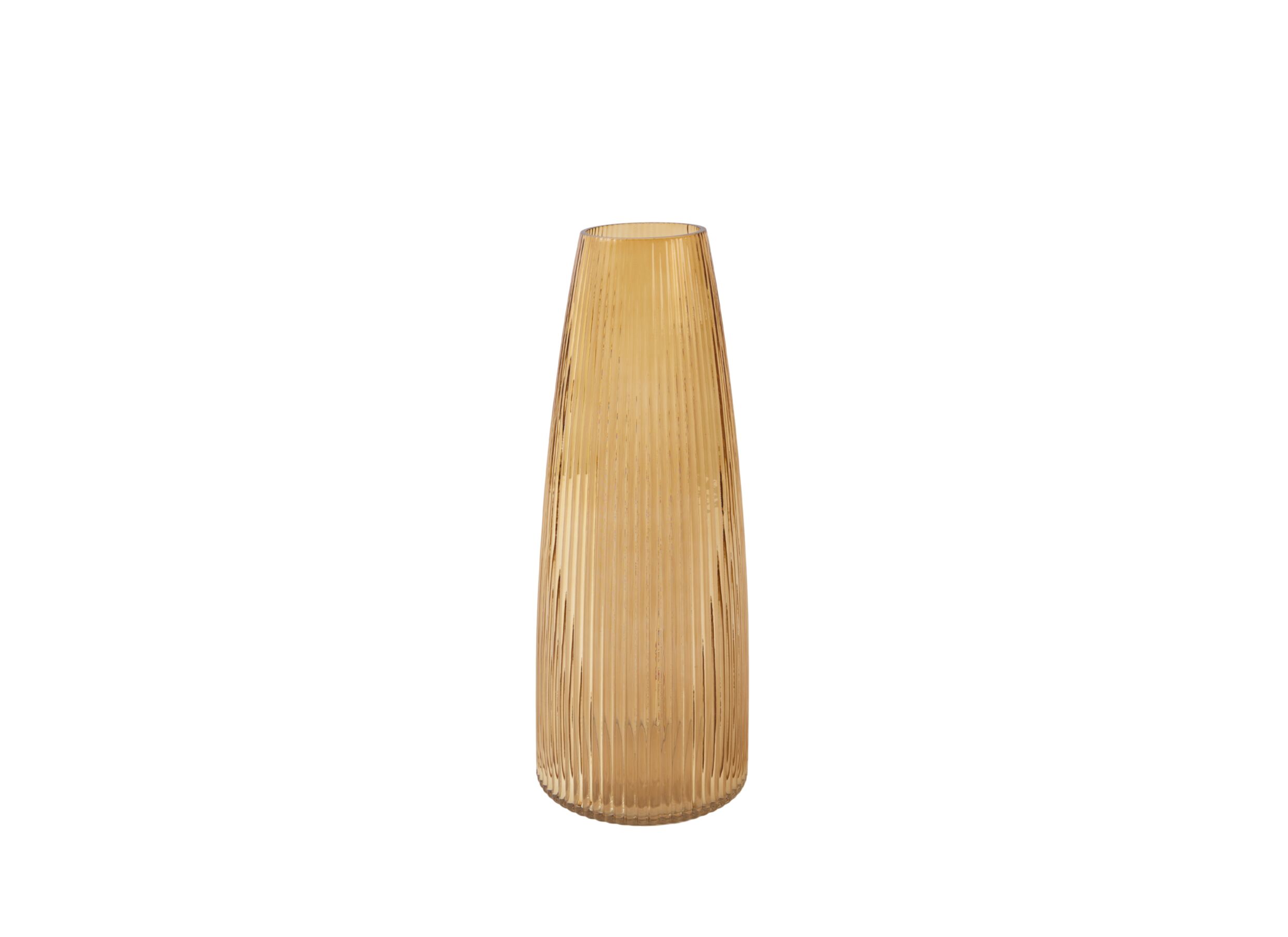 Vaas Farenzo H39 - Vaas Farenzo H39,5cm - glas - amber