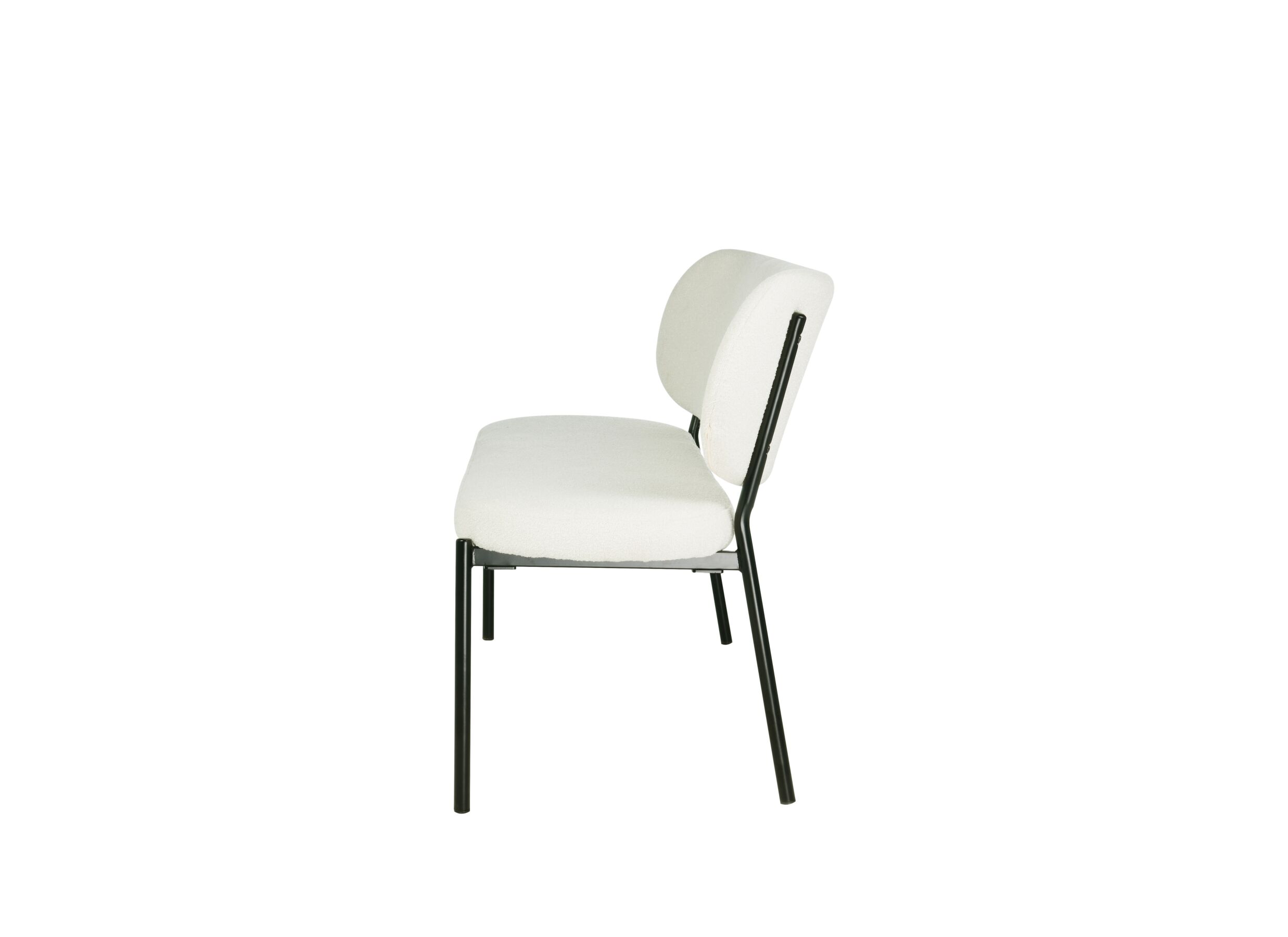 Aperçu - Banc Luke 160cm - tissu - blanc