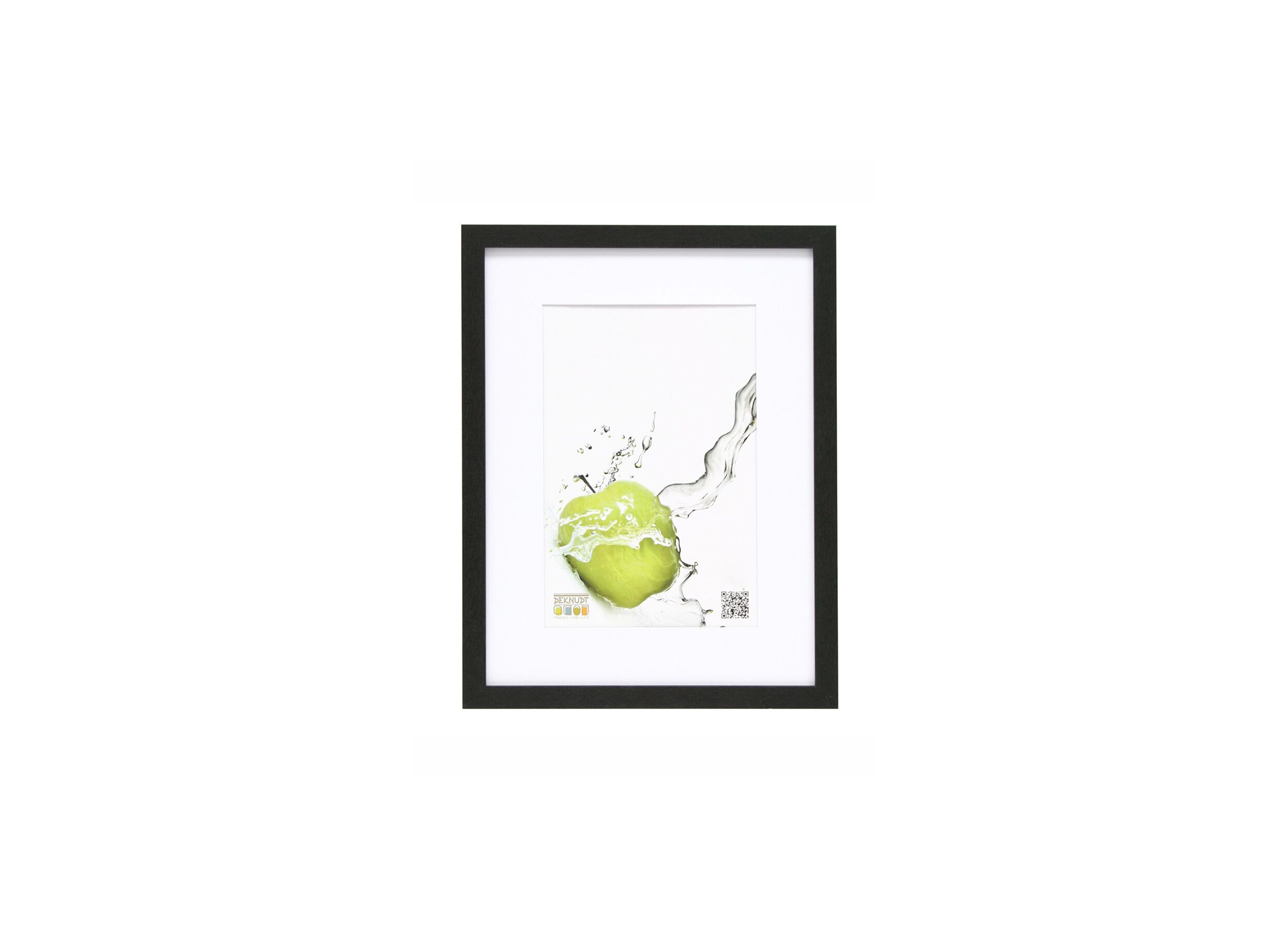 Cadre photo S66KF2P1 40x50cm - Cadre photo S66KF2P1 50x40cm - bois et verre - noir