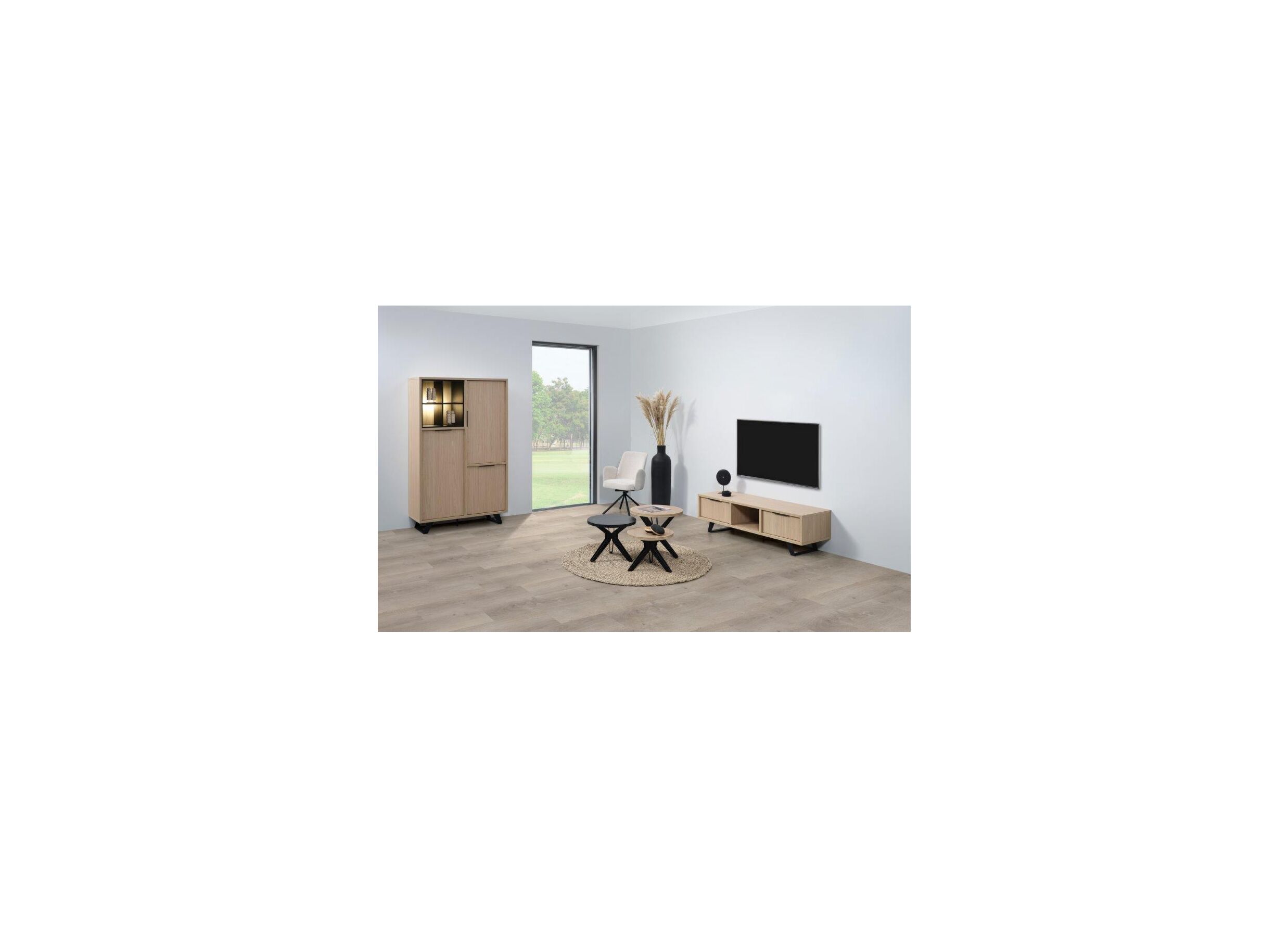 Barkast Veneto 113cm - decor - master eik