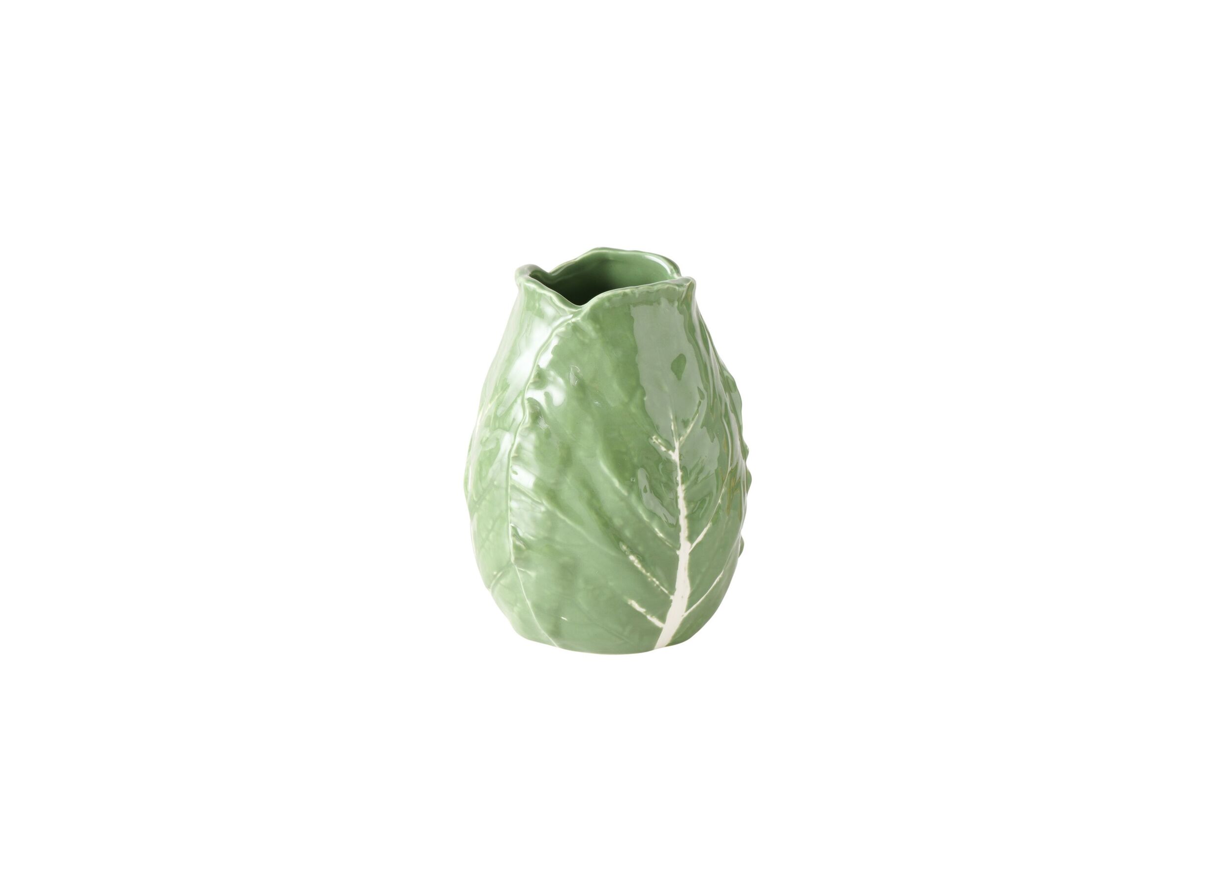 Vaas Kool H13 - Vaas Kool H13,5cm - keramiek - groen