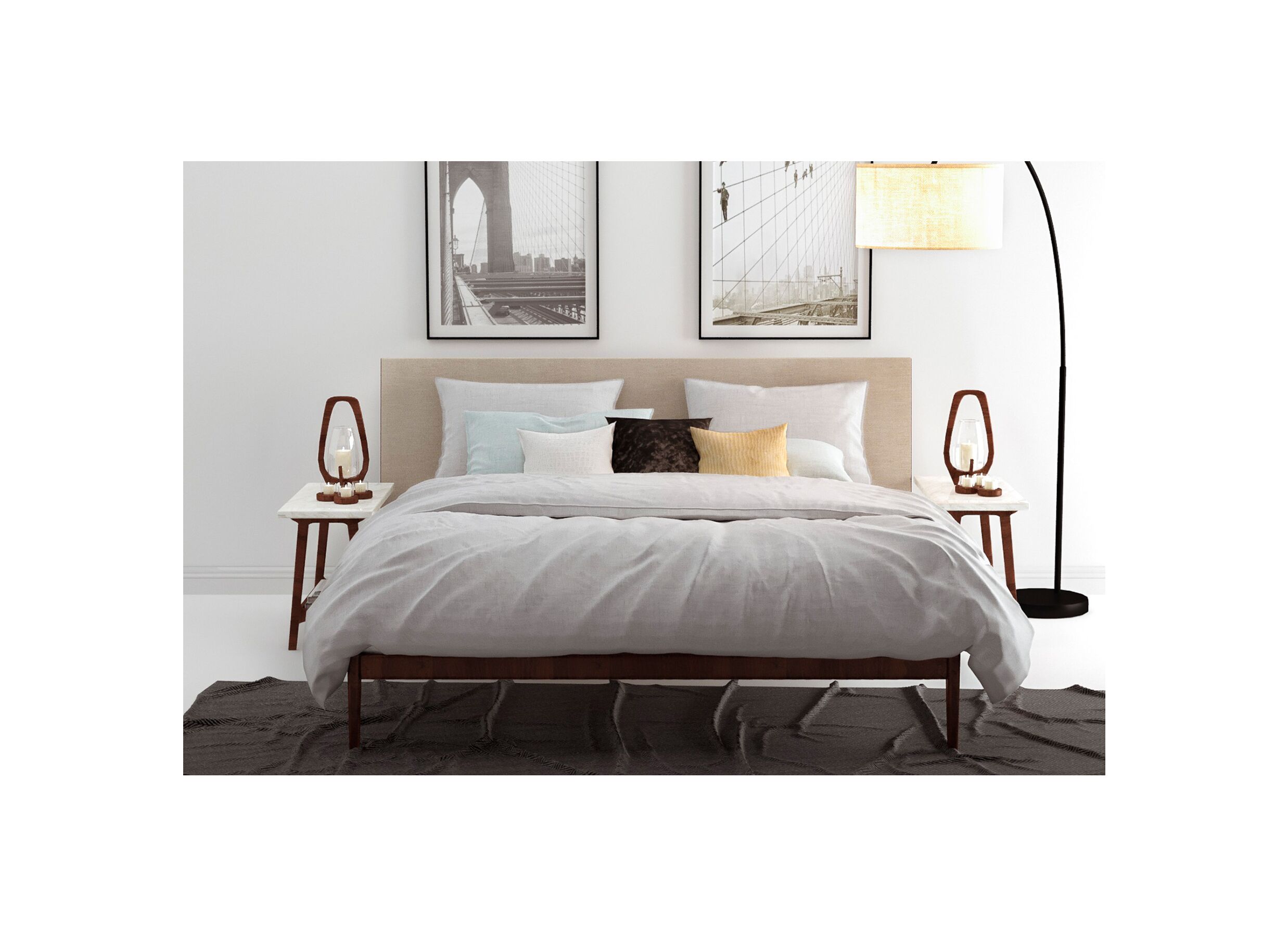 Foto ambiance - Housse de couette 200x220cm coton