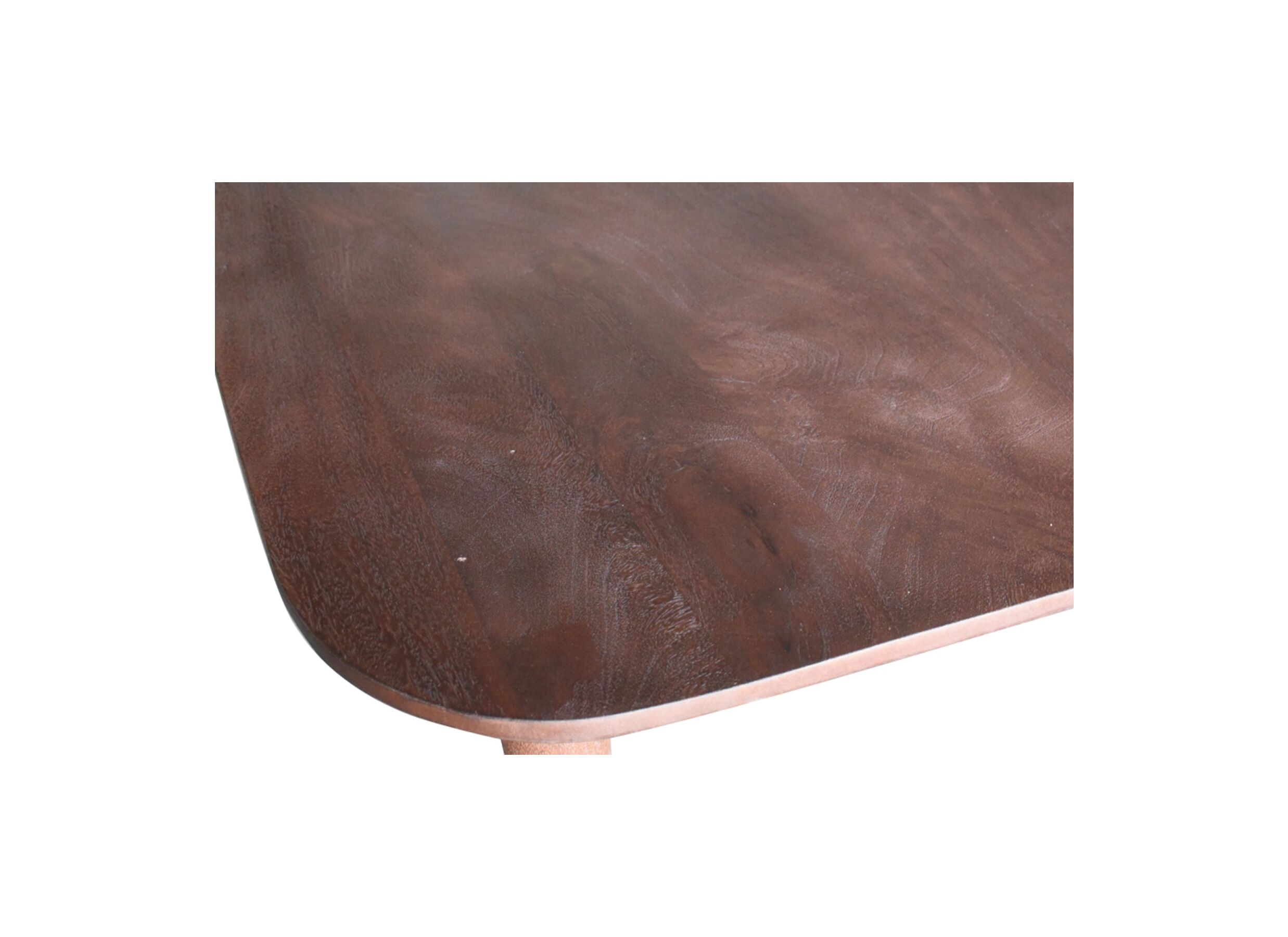 Detail - Table basse Ginger 100x64/69x49 - mangueir massif - naturel - lot de 2