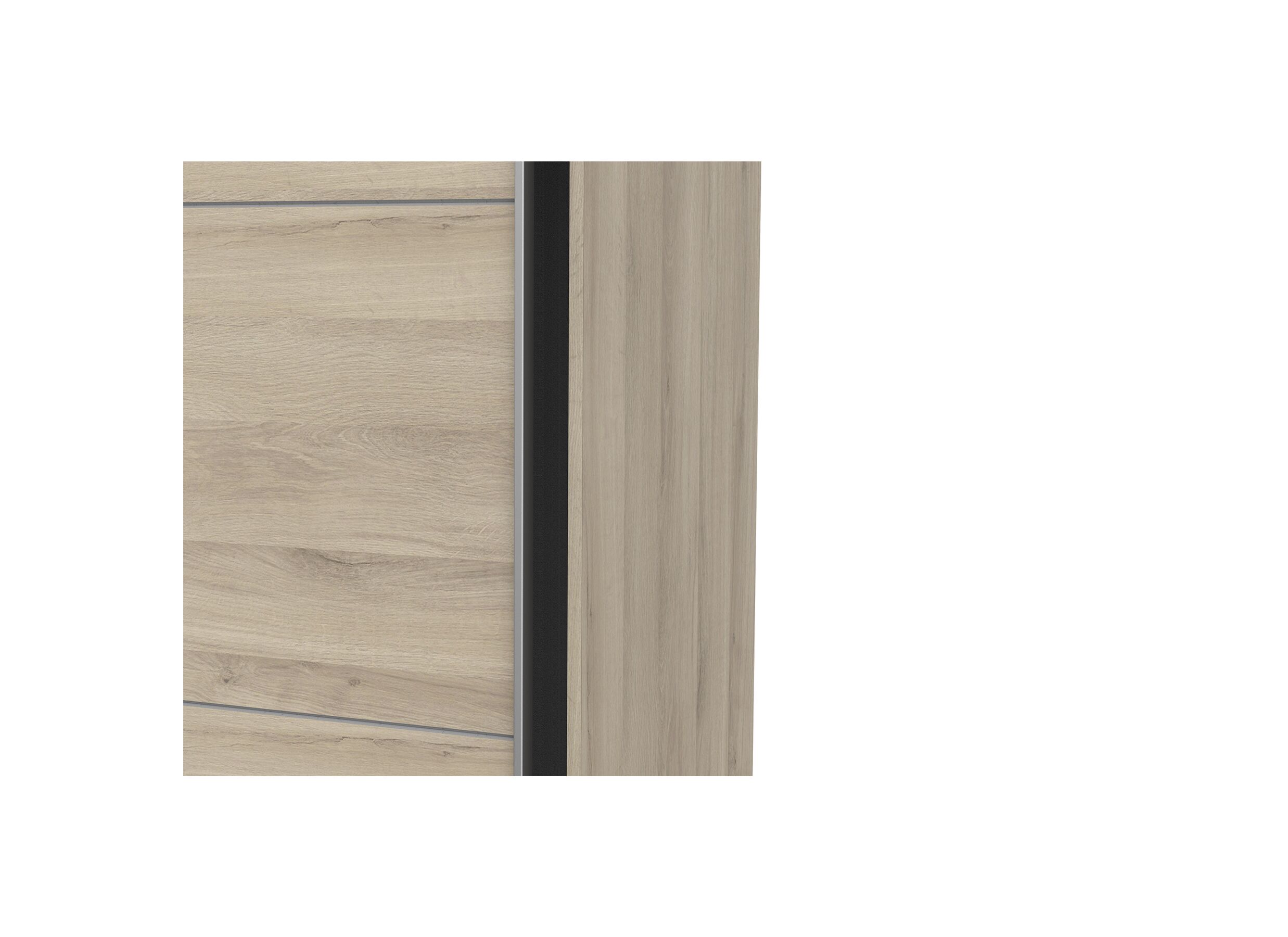 Armoire à portes coulissantes Ghost 195cm - décor - chêne de kronberg