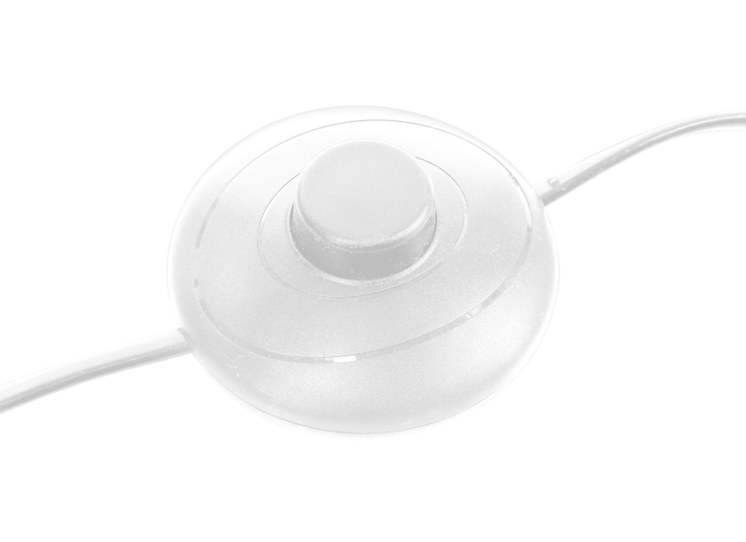Detailfoto - Staande lamp Tilio E27 H195cm - marmer/polyester - wit/goud