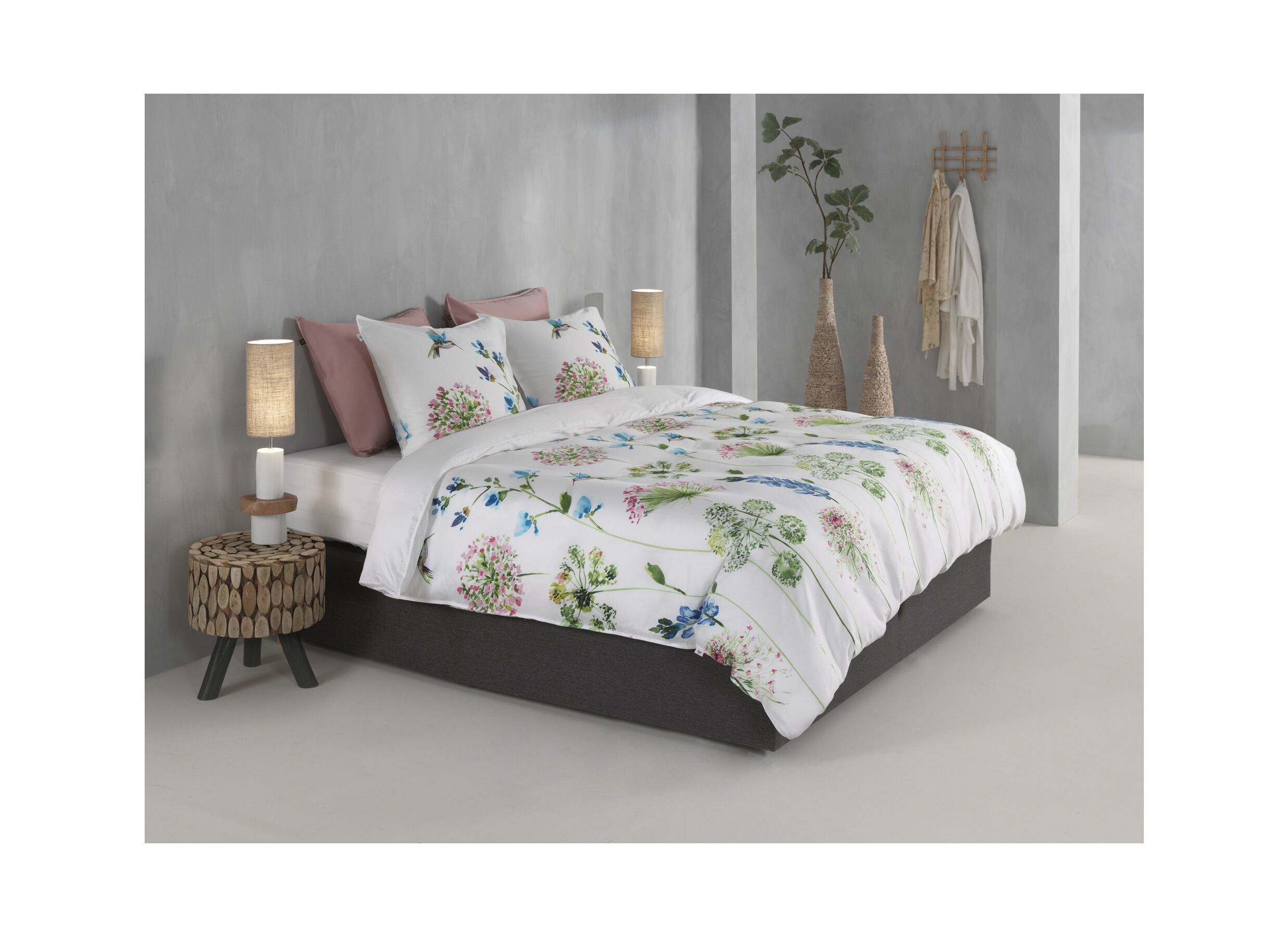 Foto ambiance - Housse de couette 240x220cm coton