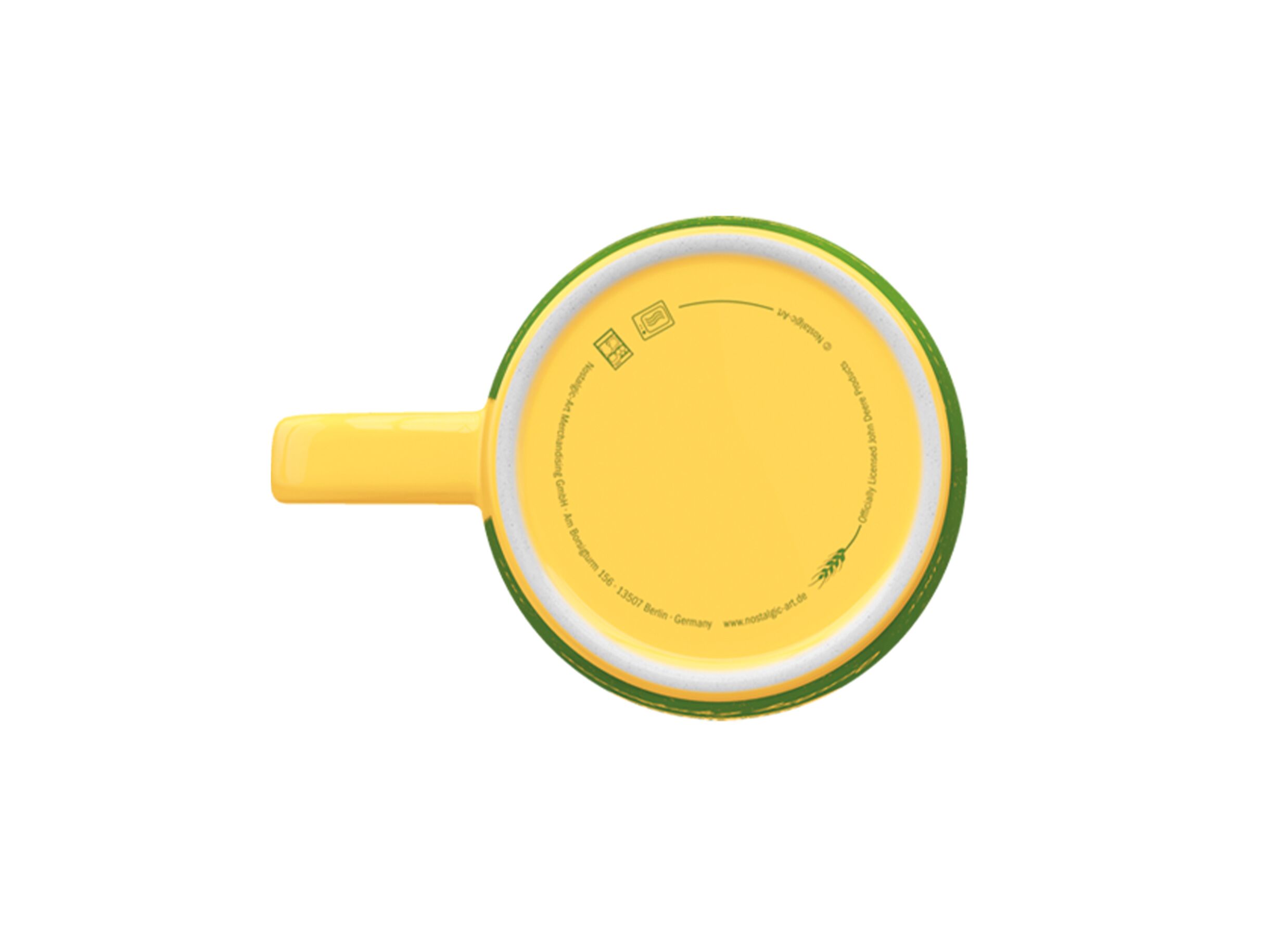 Aperçu - Mug John Deere 34cl - céramique - jaune & vert