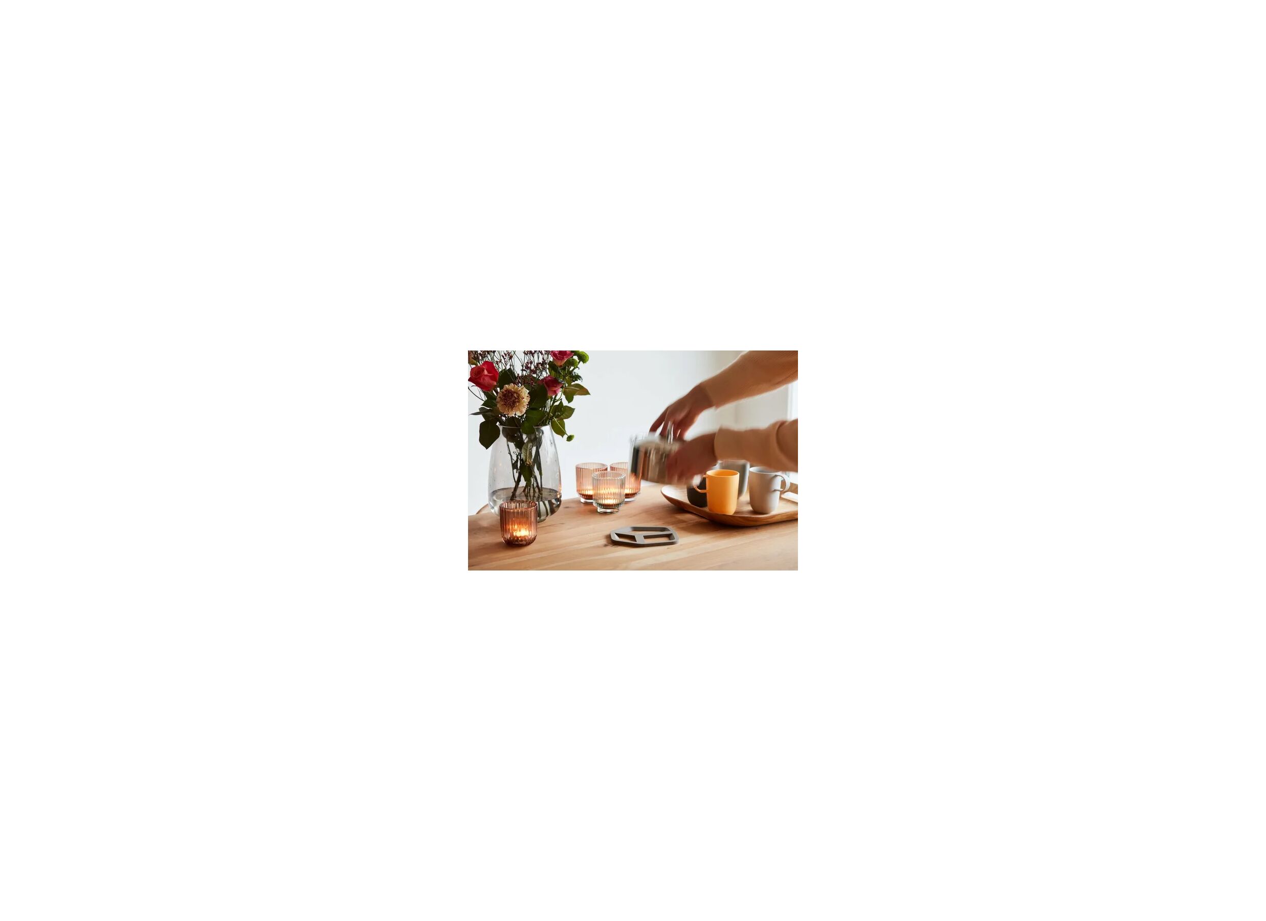 Foto ambiance - Sous-plat 3D pentagone