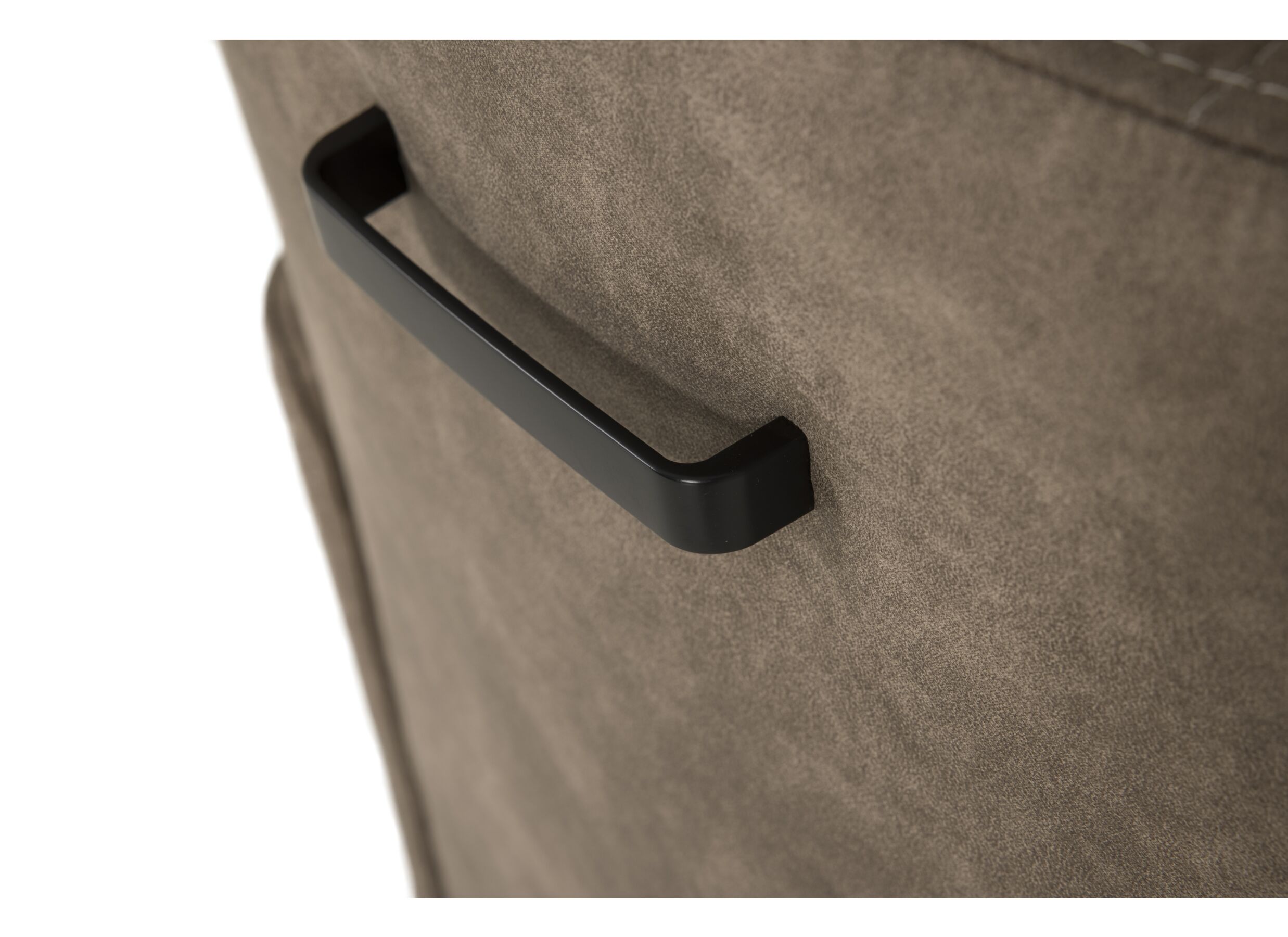 Kuipstoel Ronda 58,5x65x93cm - stof - mocca preston
