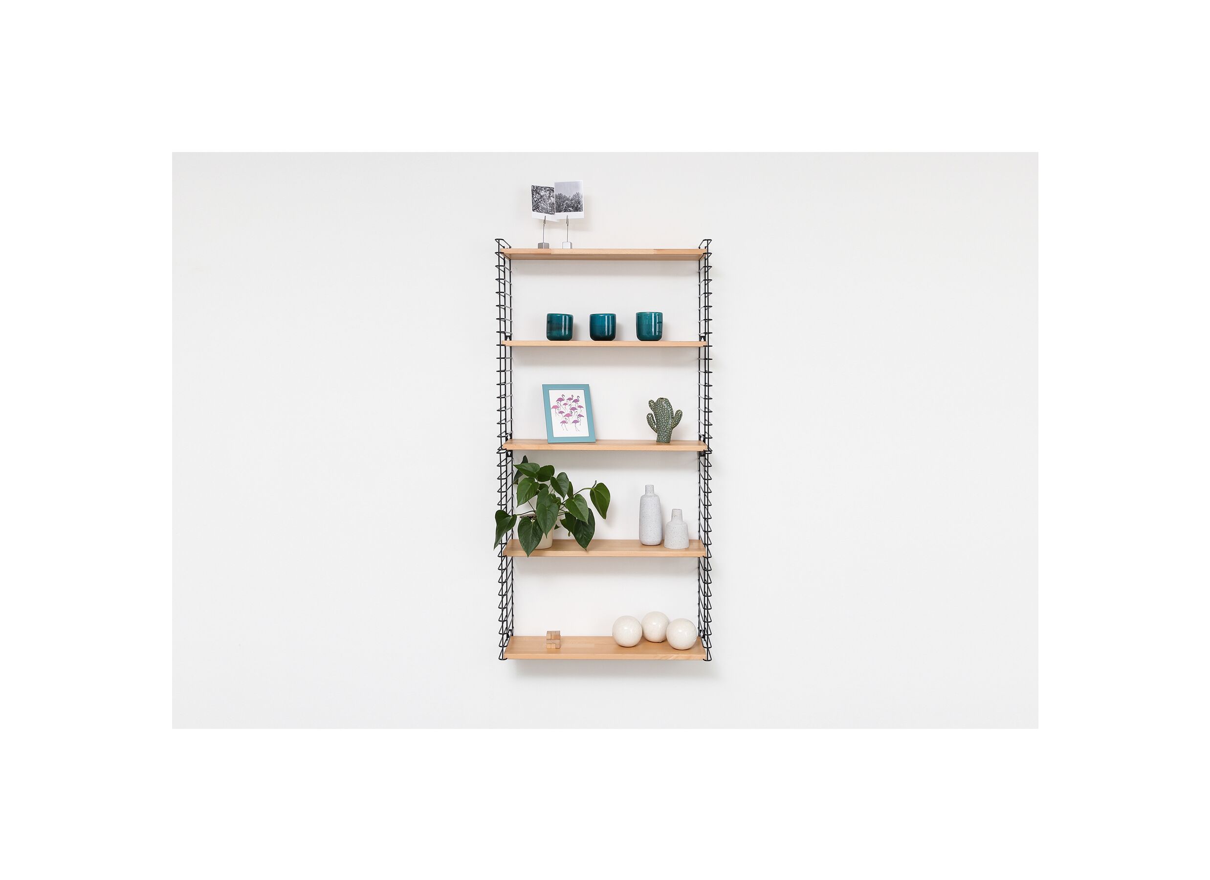 Wandrek Tomado 70x21x68cm zwart bruin