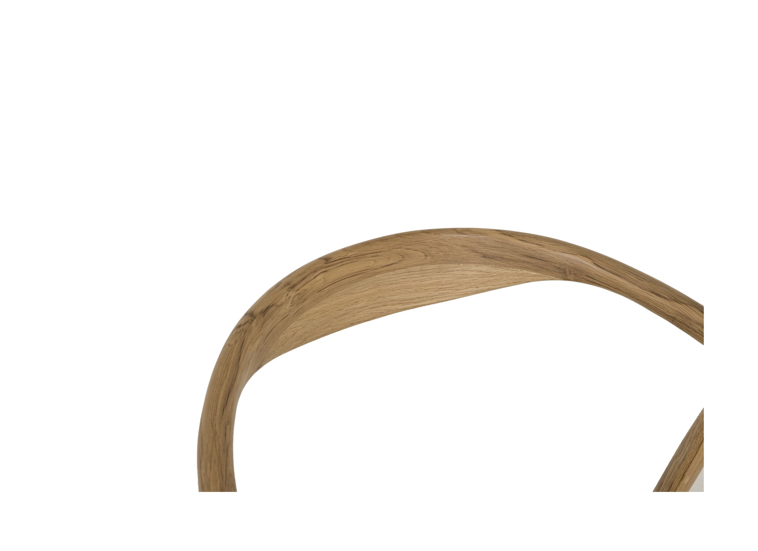 Detail - Chaise Baradine 56x55x78cm - chêne massif - naturel/gris clair