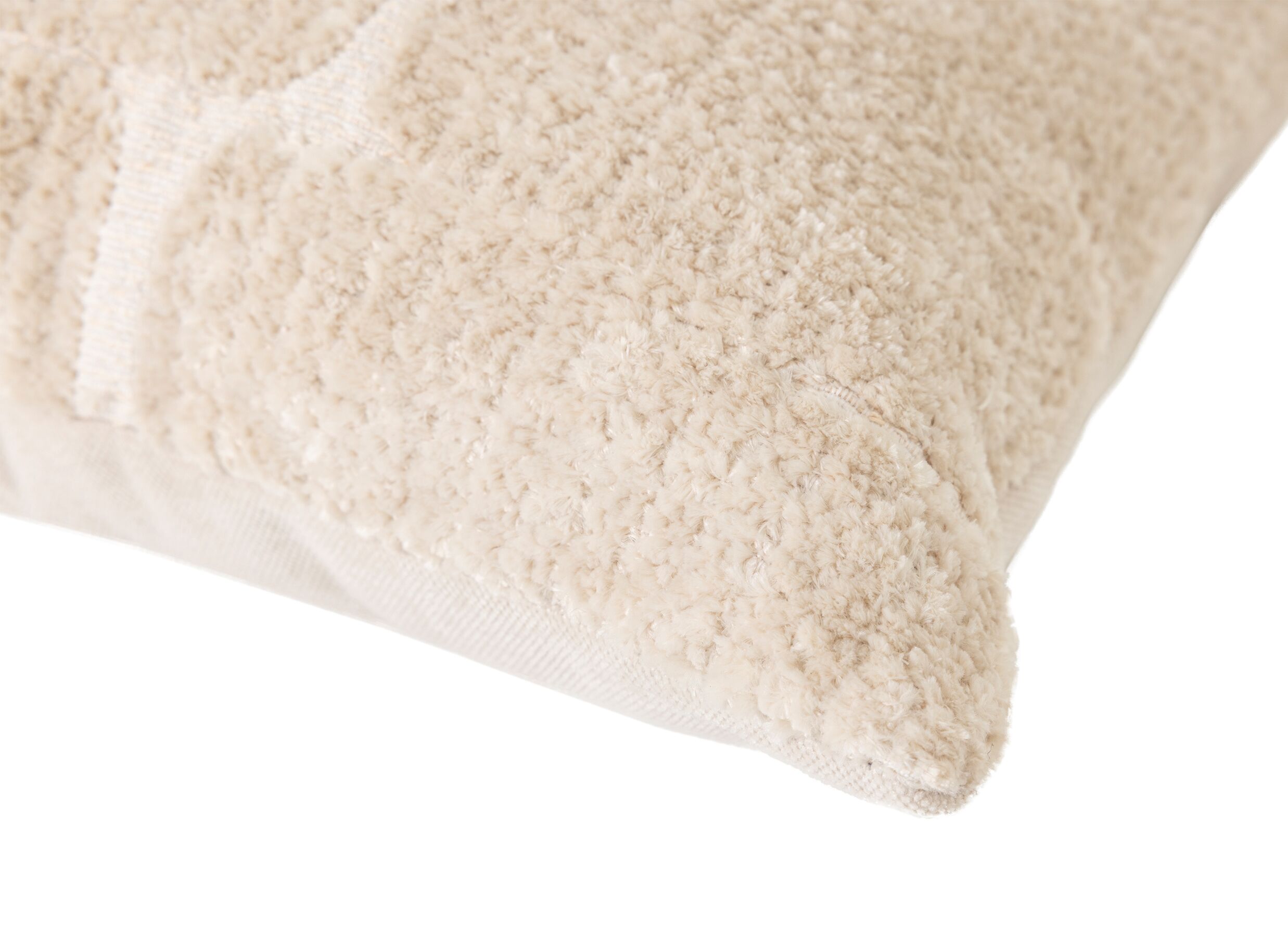 Detail - Coussin Beau 45x45cm - tissu - naturel