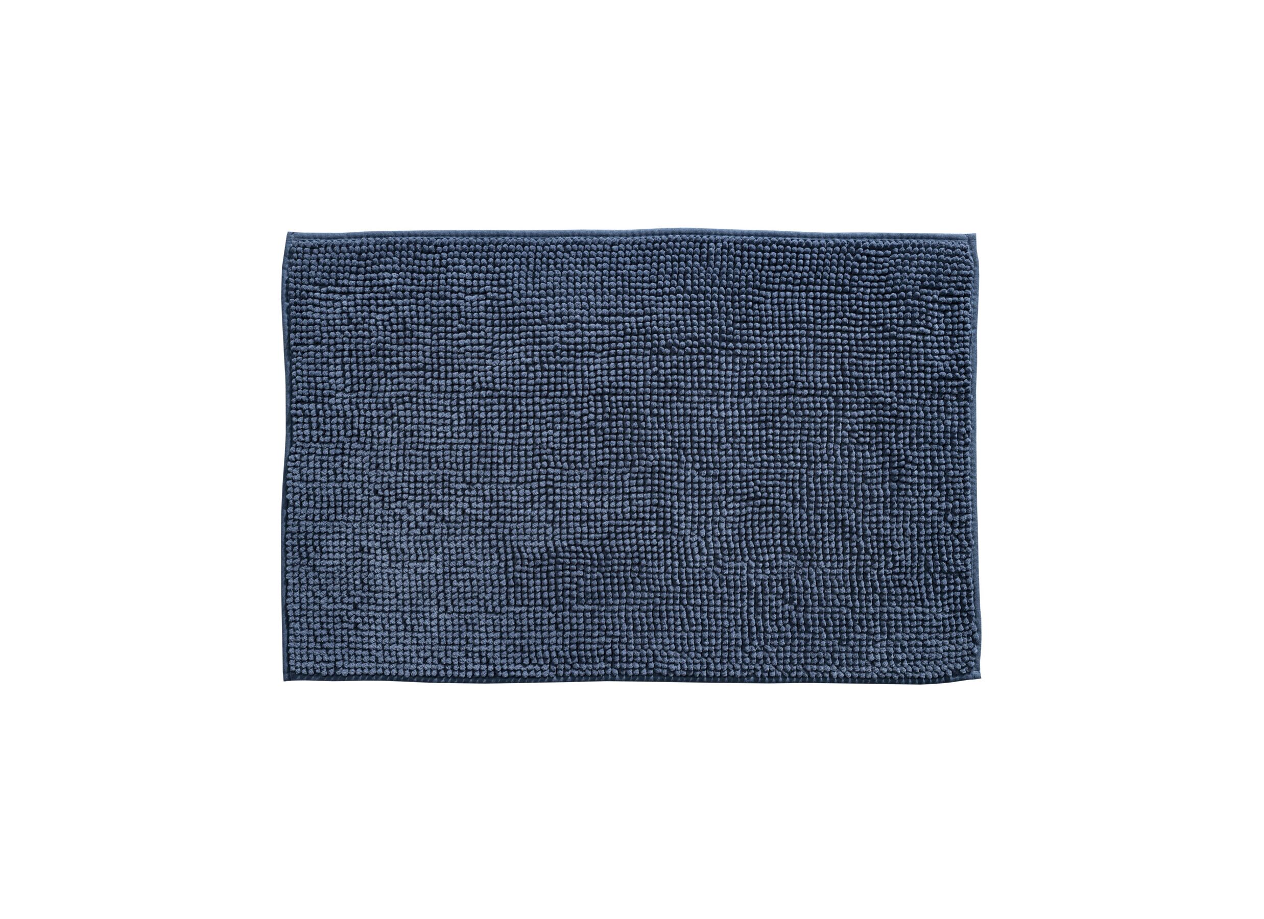 Hoofdfoto - Badmat Indiana 78x50cm - chenille - blauw
