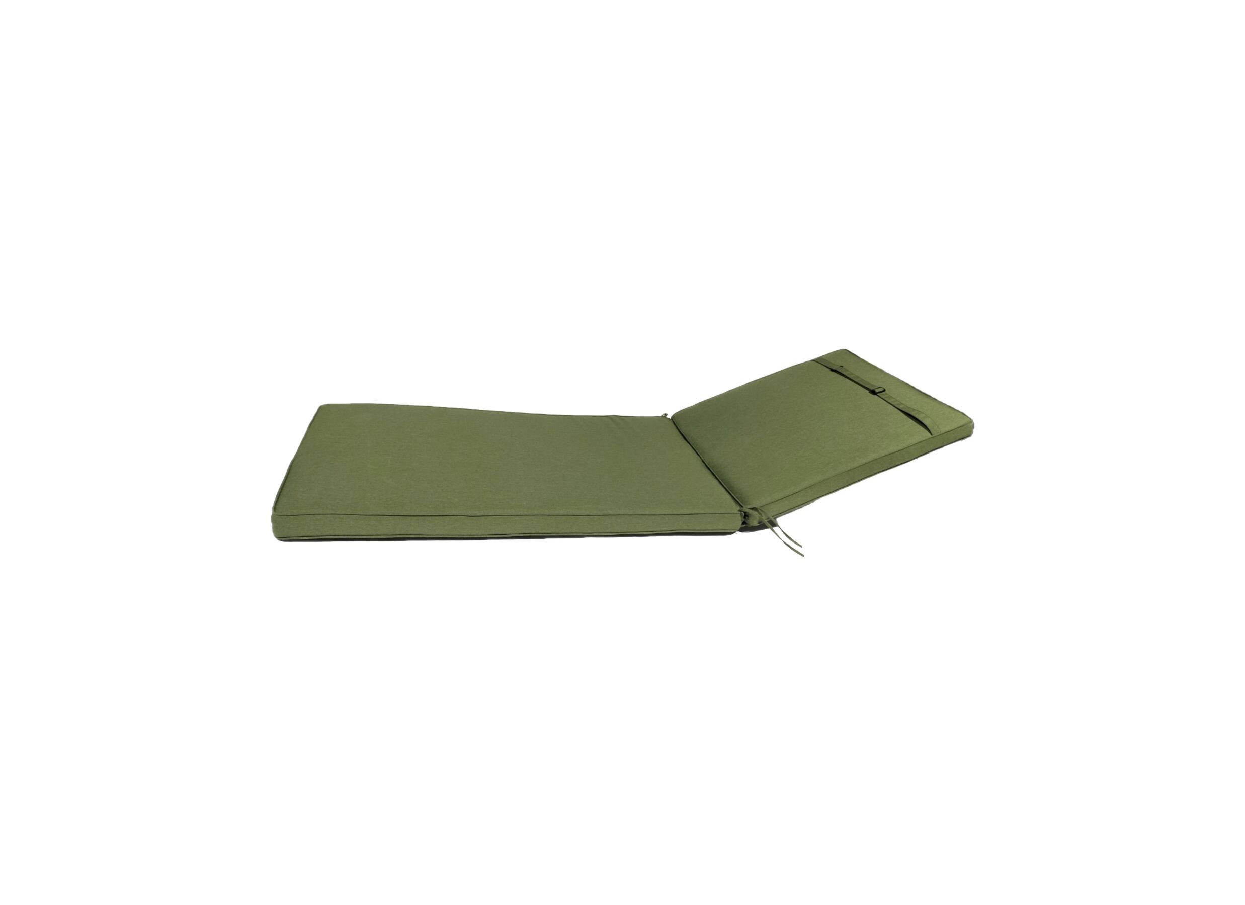 Aperçu - Coussin chaise longue Summertime 190x62cm - fibre polyester - vert