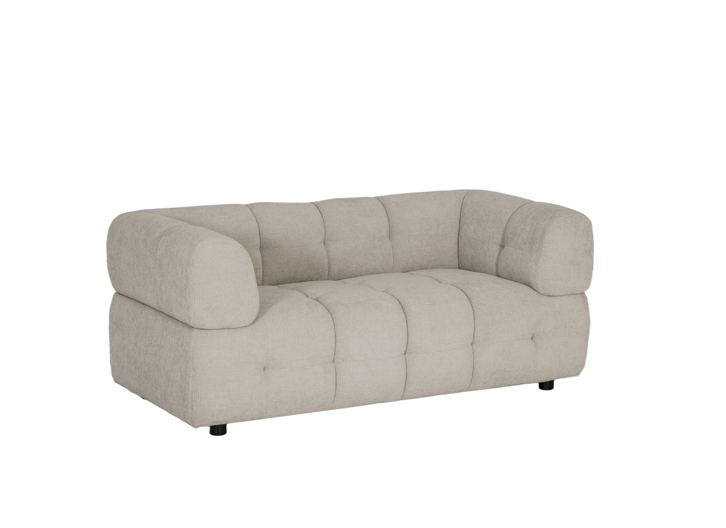 Zetel Tortuga 2-zit - polyestervezel - beige - Zetel Tortuga 2-zit - polyestervezel - beige