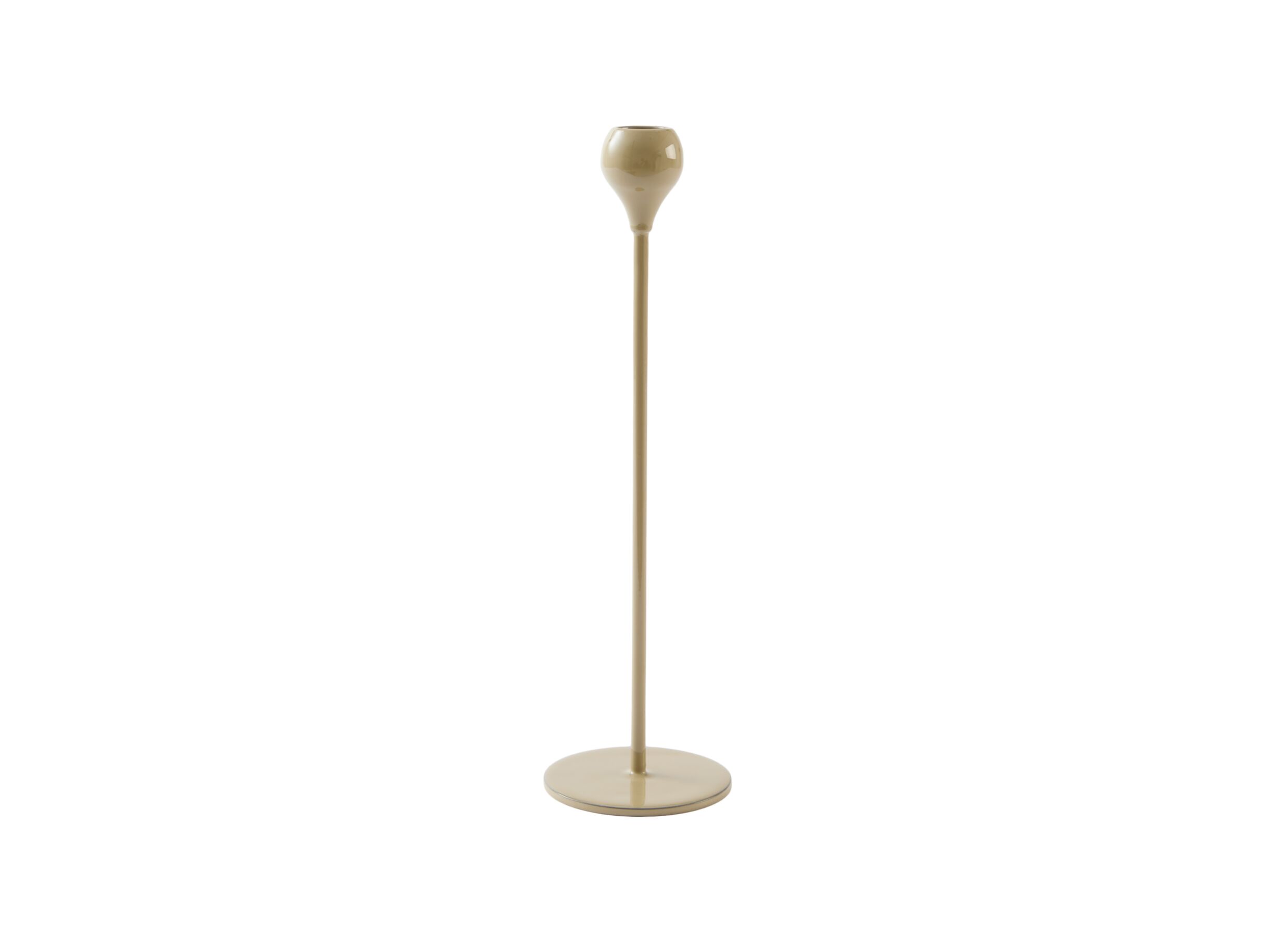 Plus Important - Porte-bougie Samui H30cm - métal - taupe