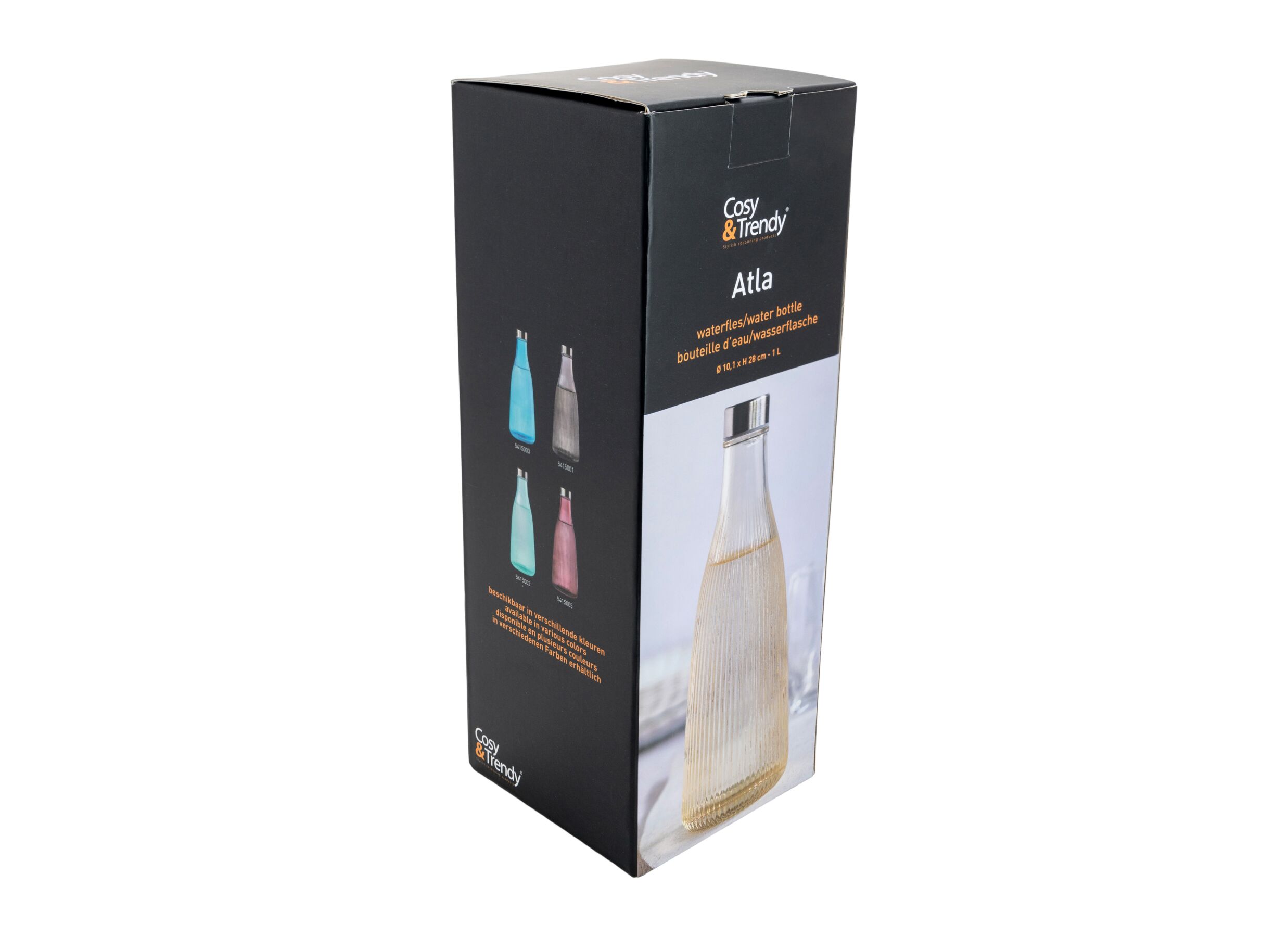 Aperçu - Bouteille à eau Atla 1L - verre - amber