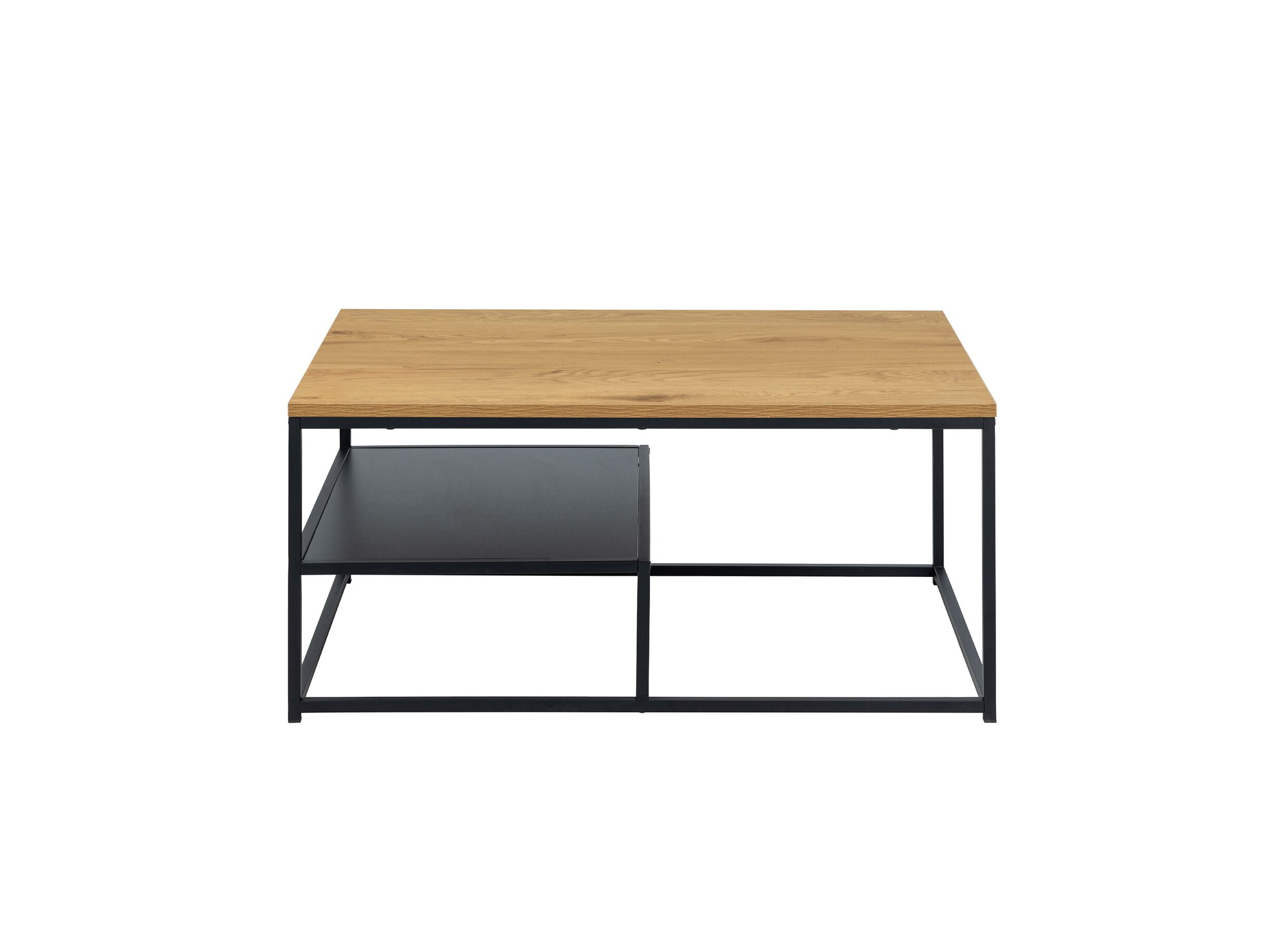 Table basse brun noir