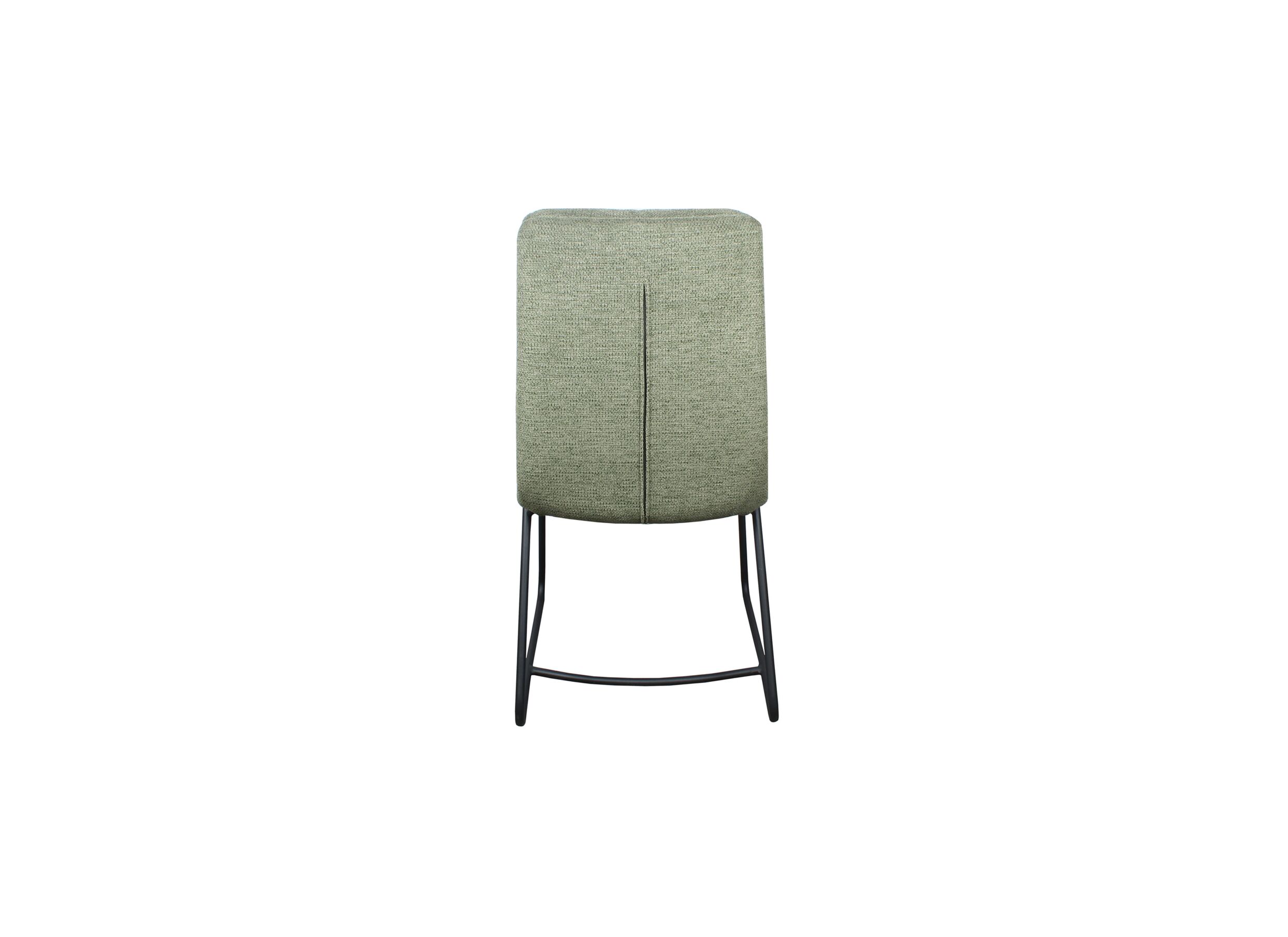 Stoel Crux 64x50x92cm - stof - groen