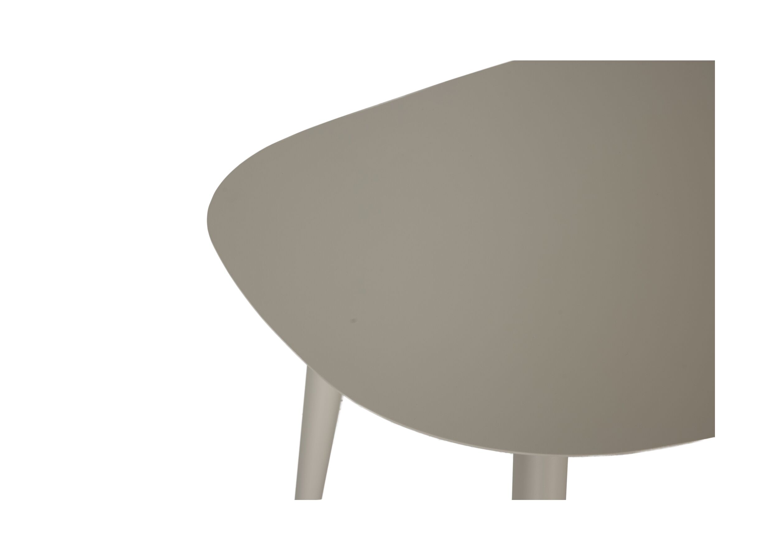 Detail - Table de jardin Visconti 200x100cm - aluminium - greige