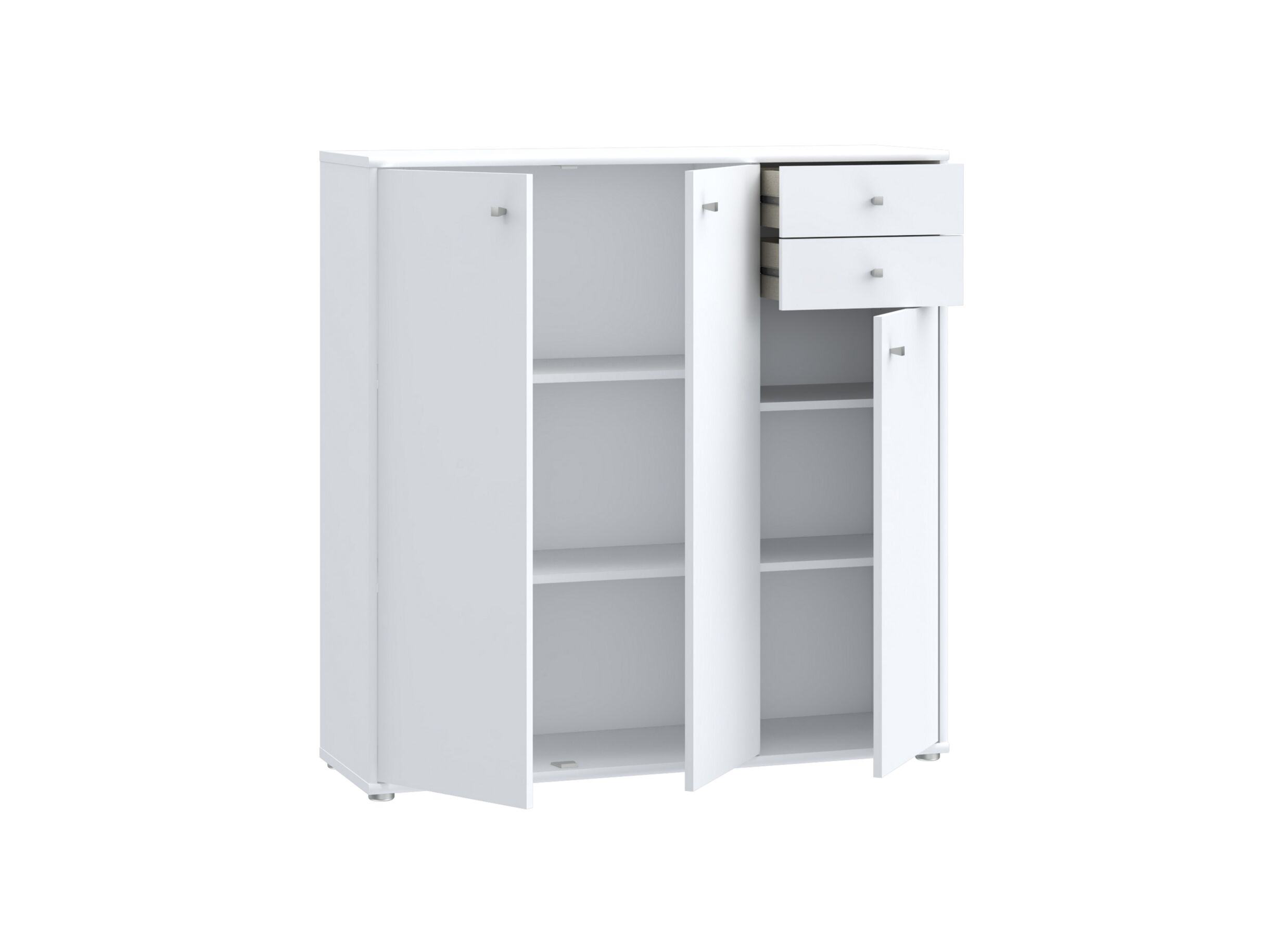 Disposition - Commode Topic 109x35x111cm - décor - blanc