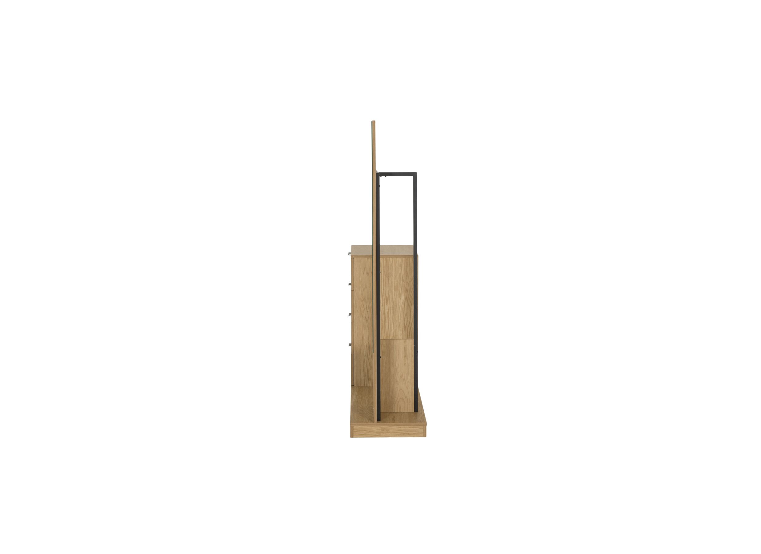 Aperçu - Commode Magic 145x40x165cm - mélamine - naturel