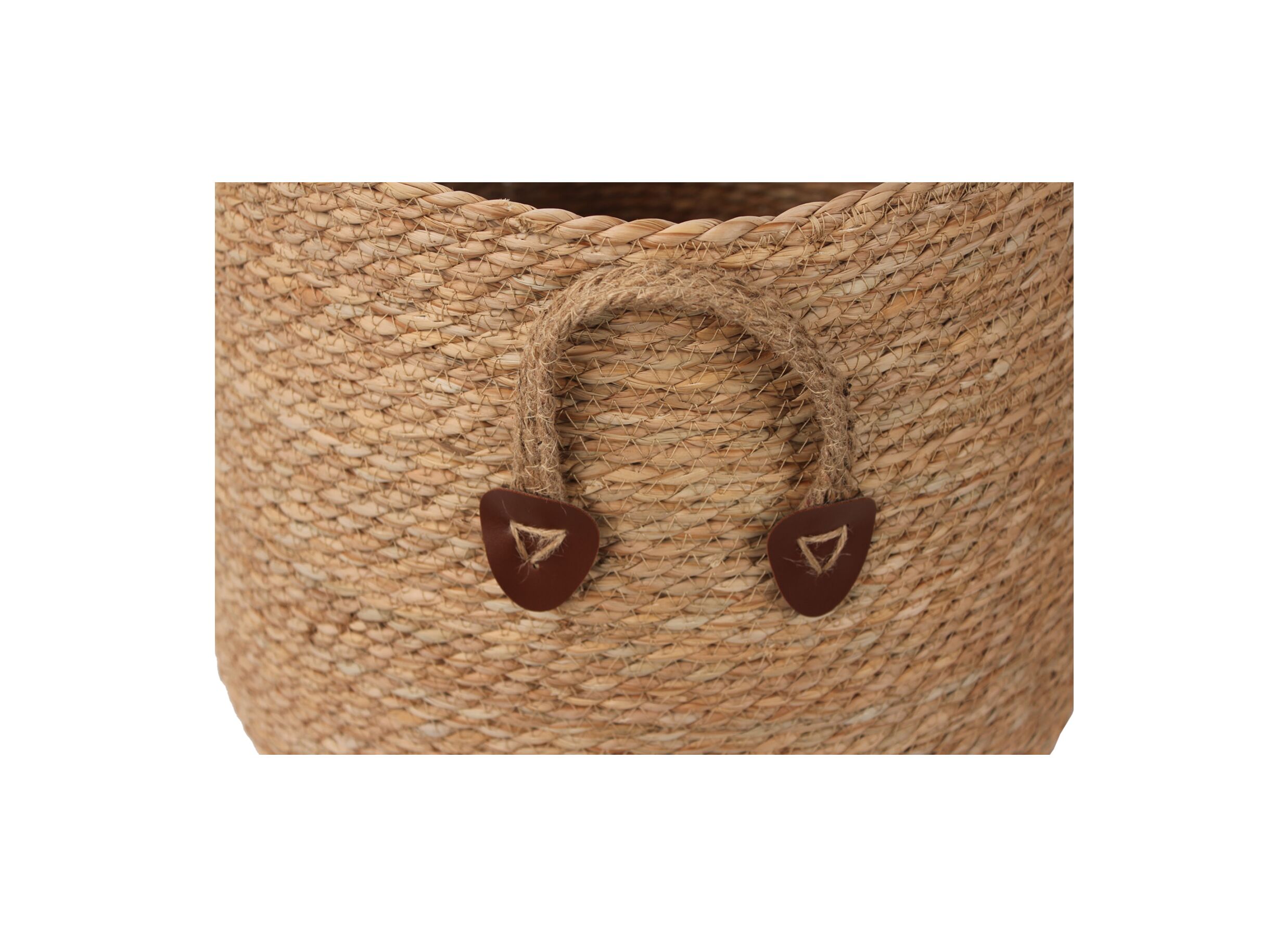 Detail - Panier Brisa lot de 3 - herbier marin - naturel