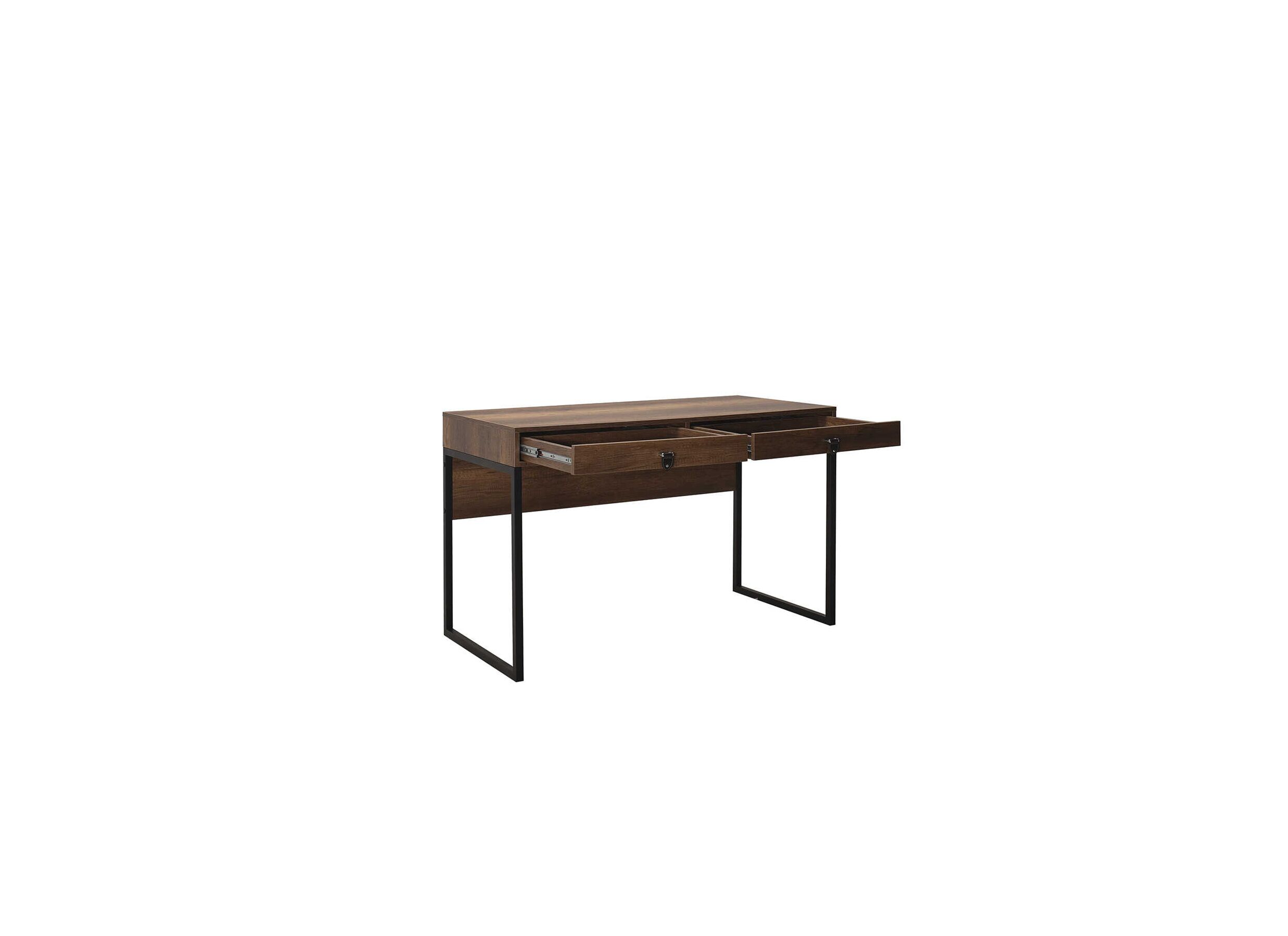 Bureau Santiago 120x60x79cm - melamine - walnoot