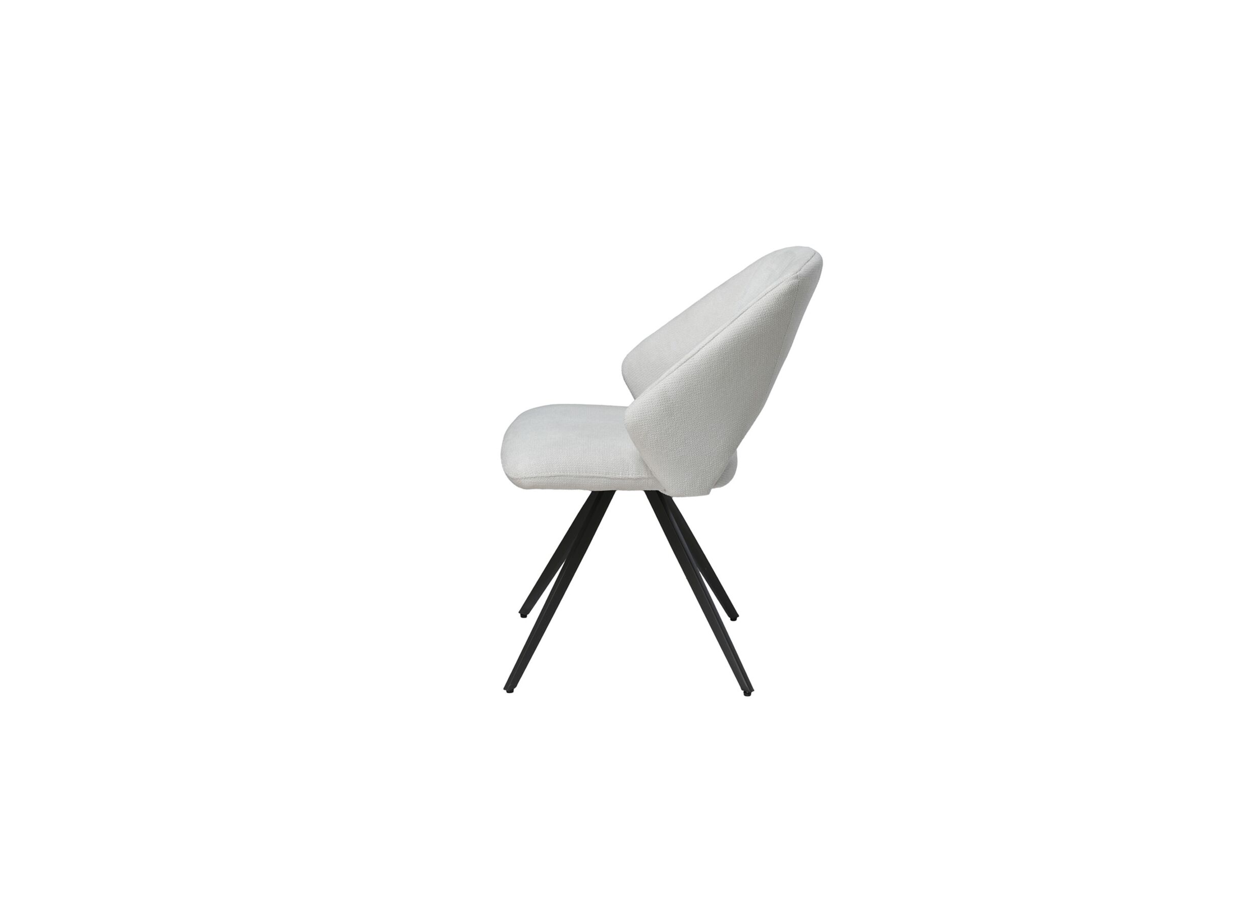 Overzichtsfoto - Stoel Commandante 54x61x81cm - polyestervezel - beige