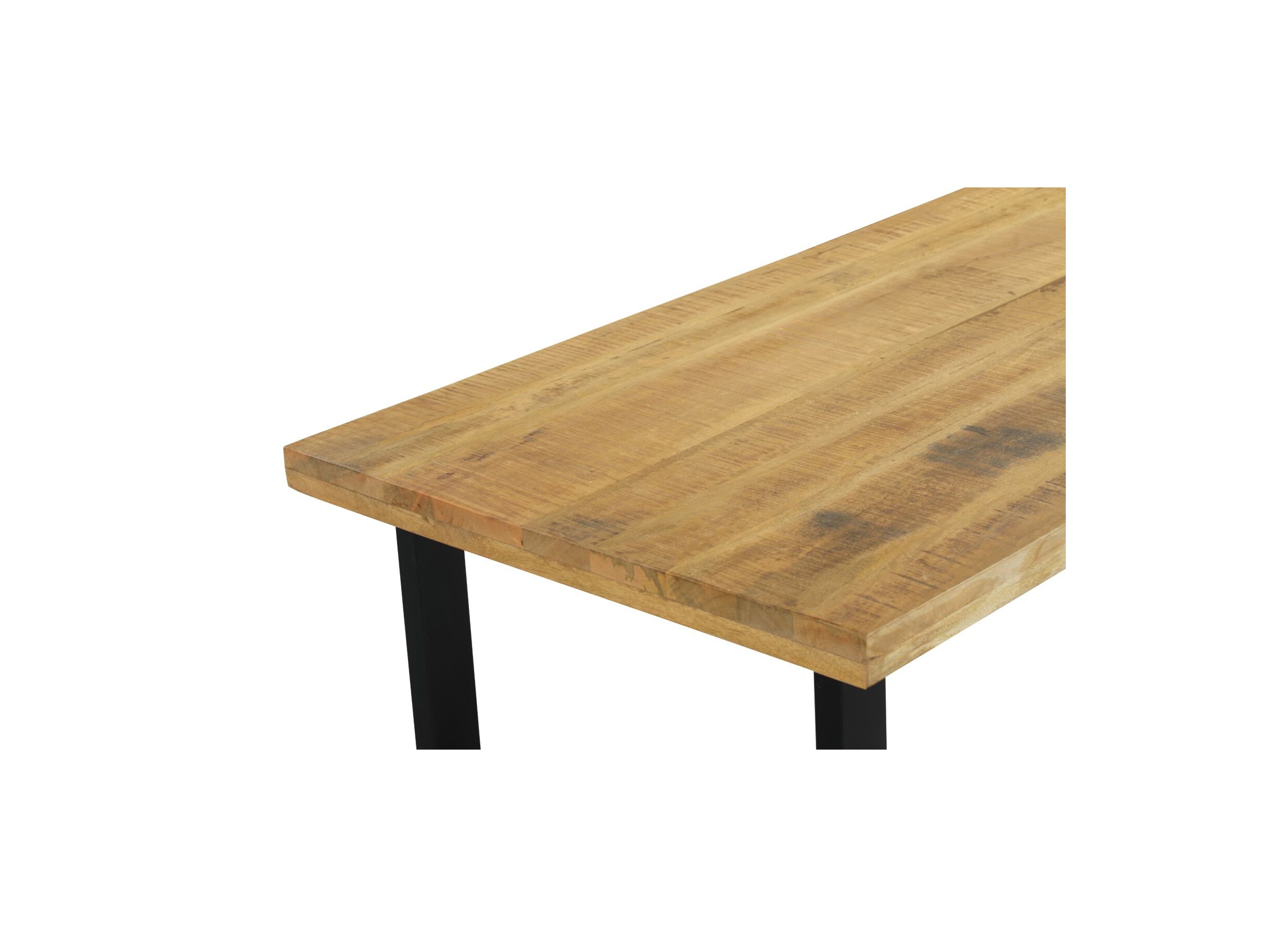 Detail - Table Sanguine 240x100cm - manguier massif - nature