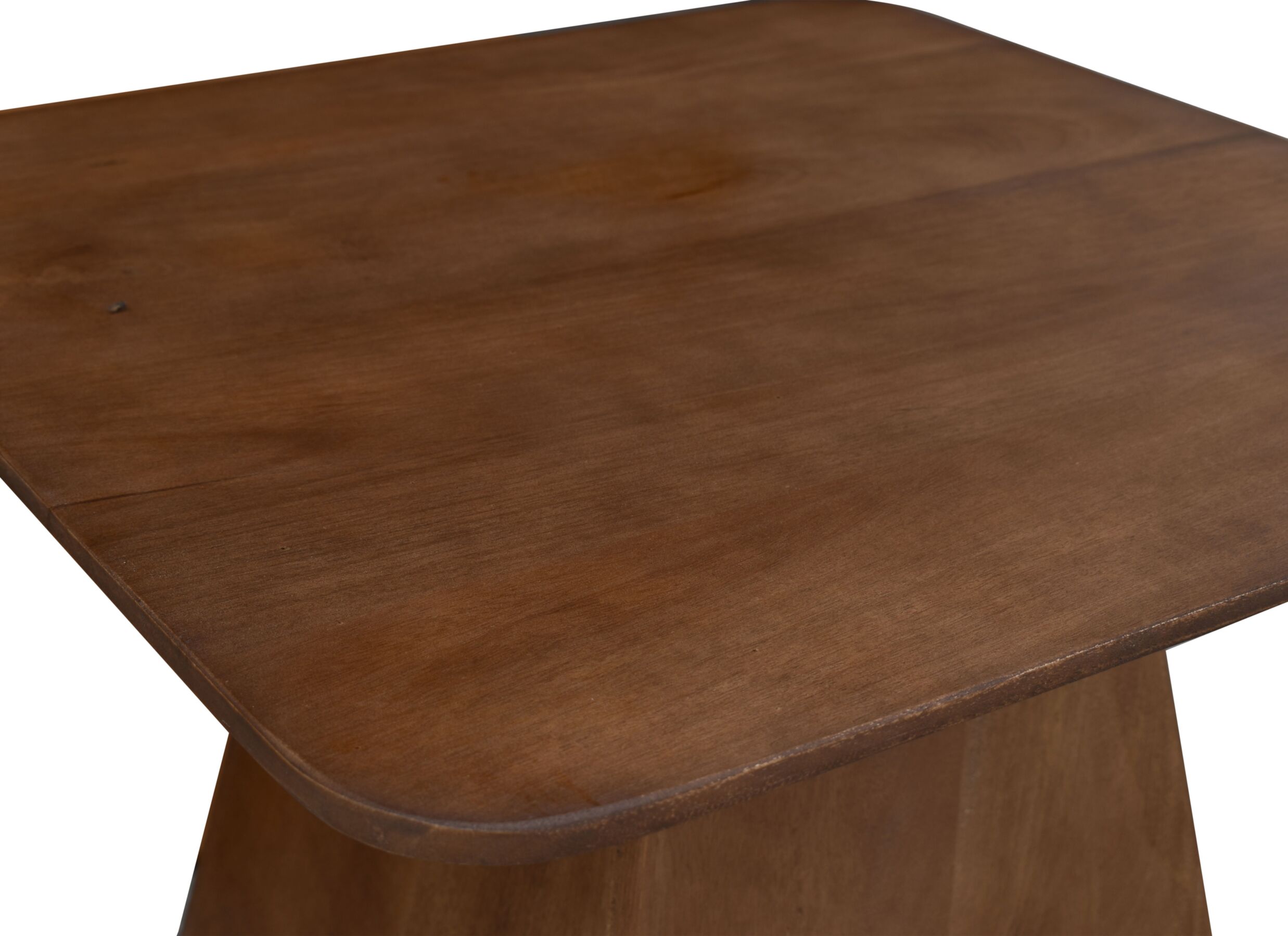 Detailfoto - Salontafel Bocadillo 60x60cm - mango massief - bruin