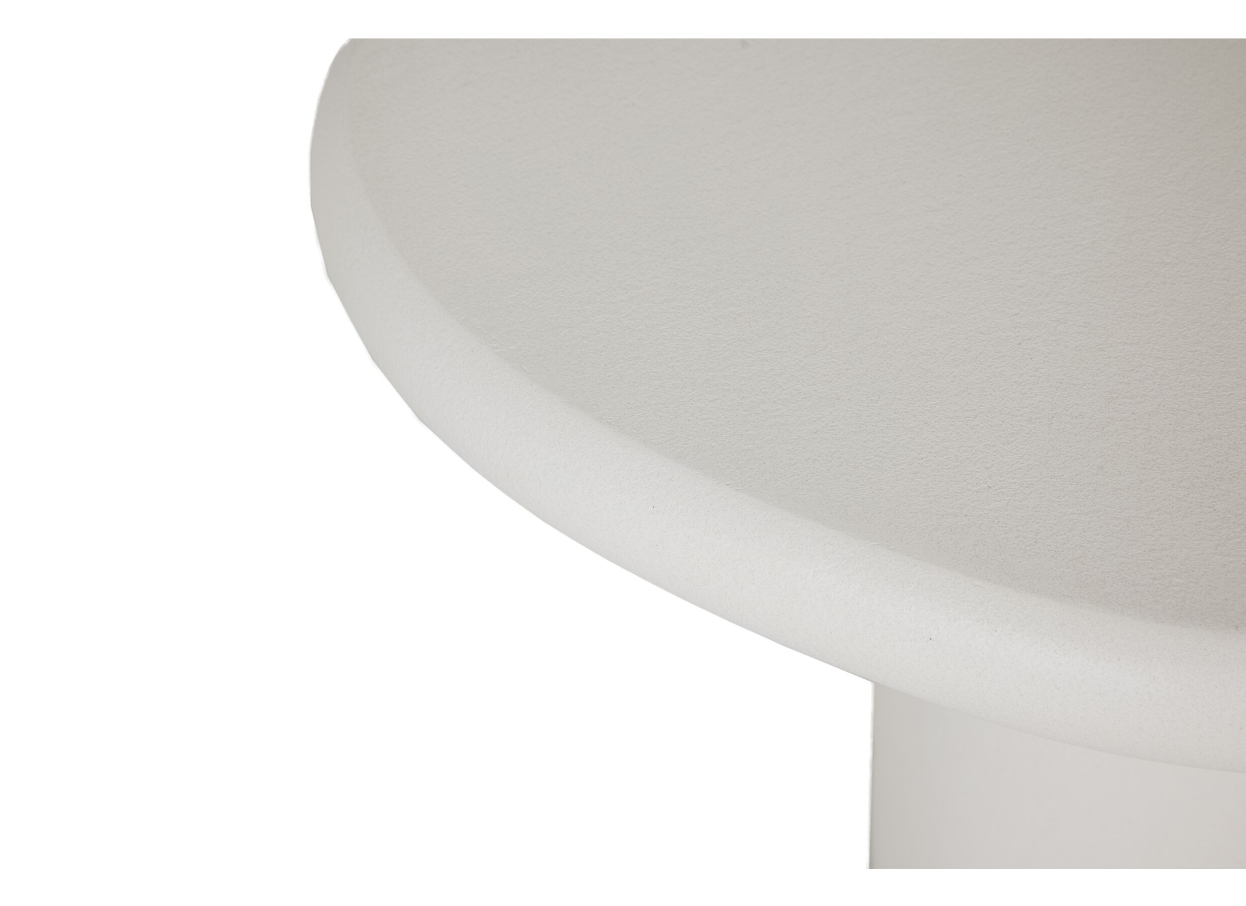 Detail - Table d'appoint Stills 50x50x58cm - décor - milky white