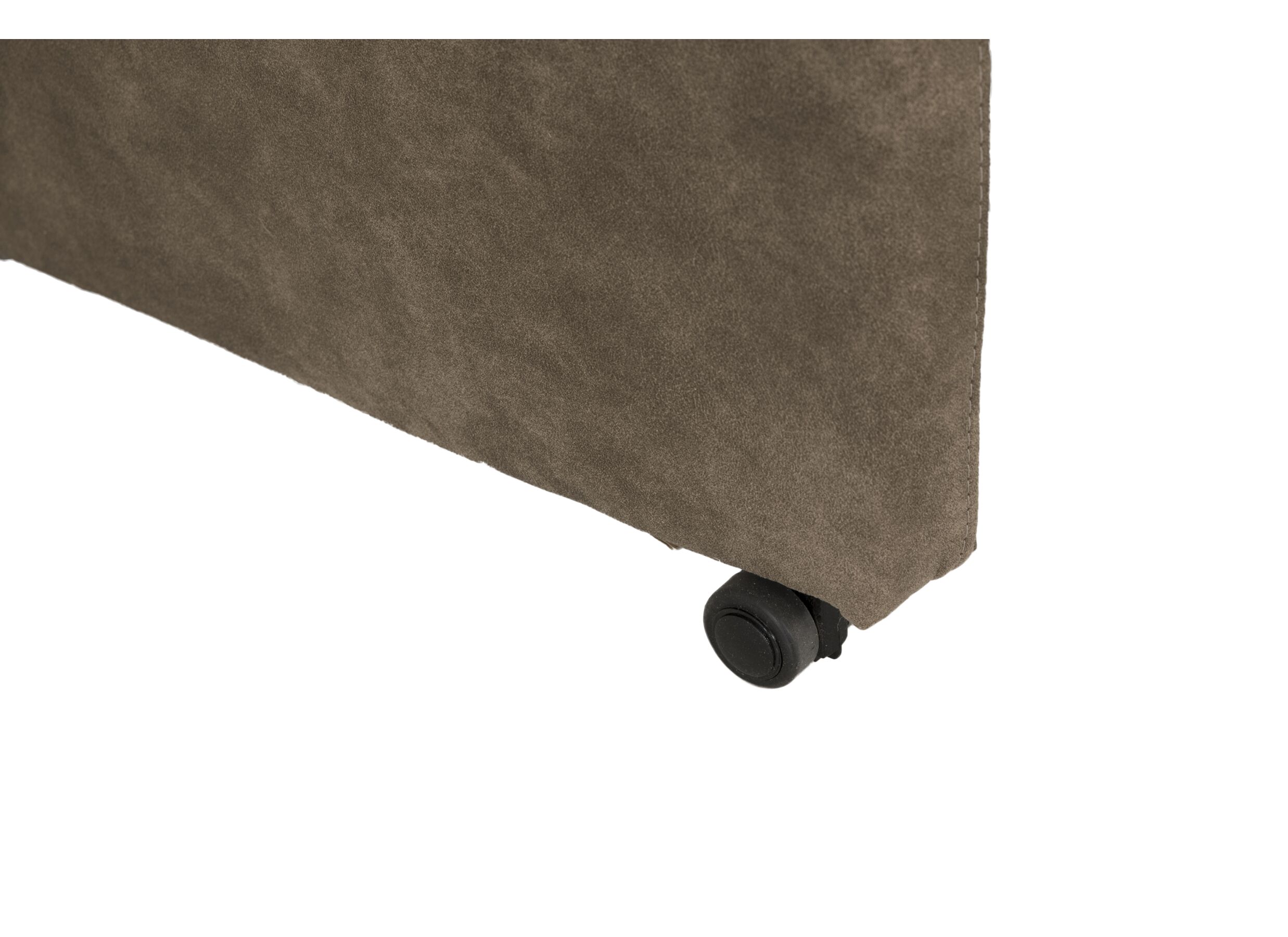 Kuipstoel Ronda 58,5x65x93cm - stof - mocca preston