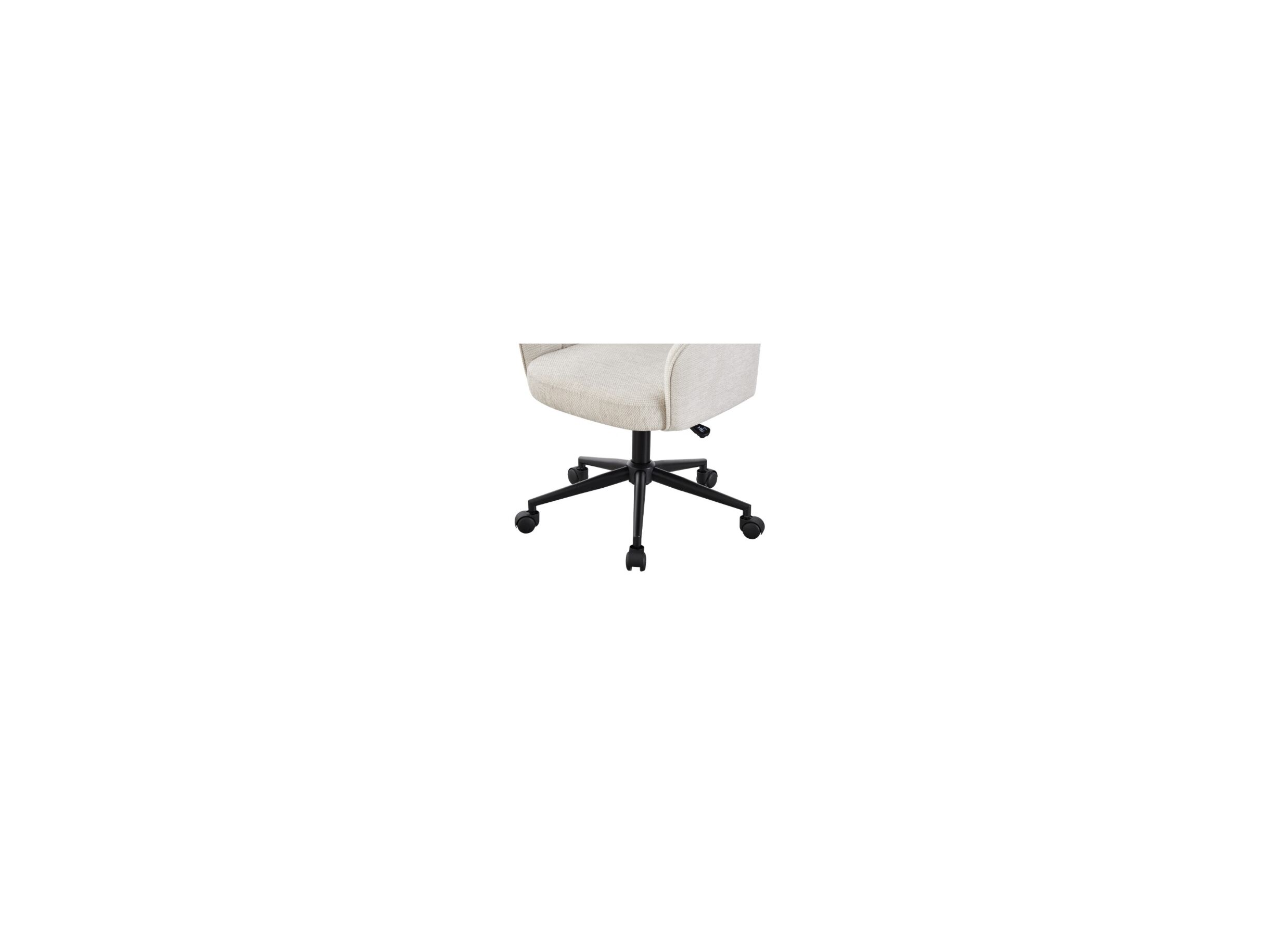 Detailfoto - Bureaustoel Bonzo stof - wit