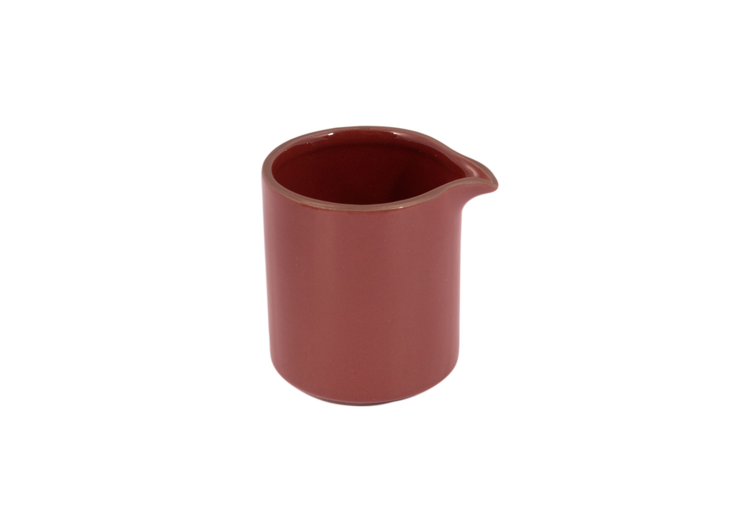 Plus Important - Saucière Sharing 7x7x8cm - céramique - vintage marroon