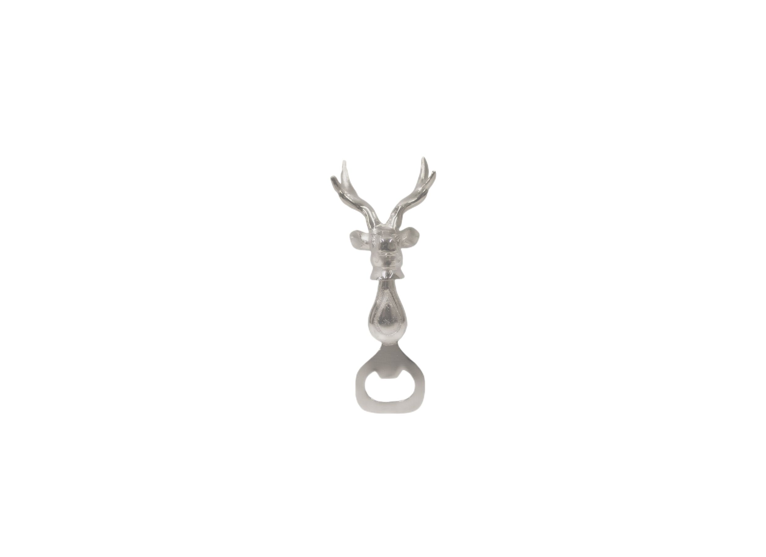 Plus Important - Décapsuleur Cerf H19cm - aluminium - argent
