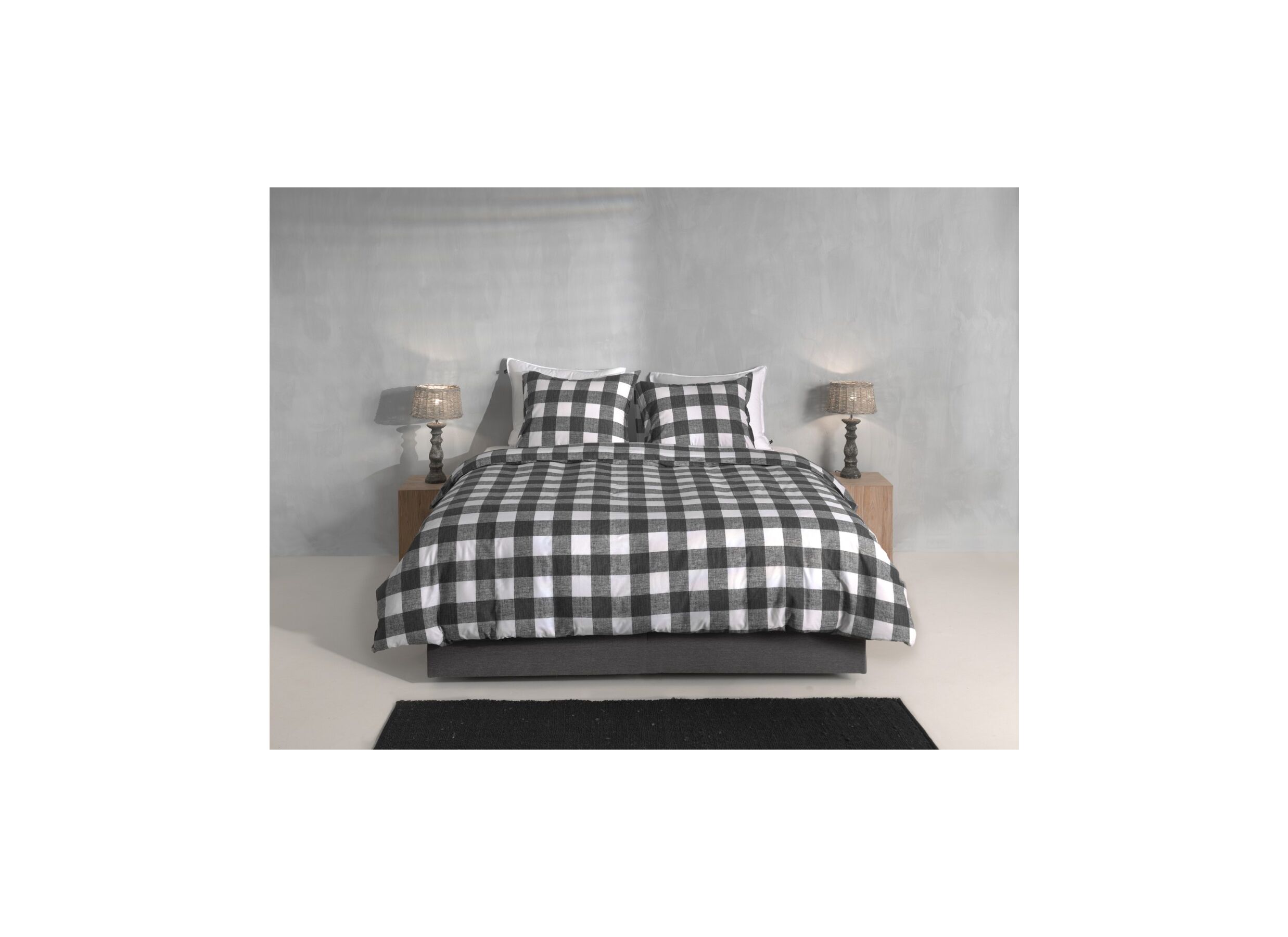 Foto ambiance - Housse de couette 140x220cm coton