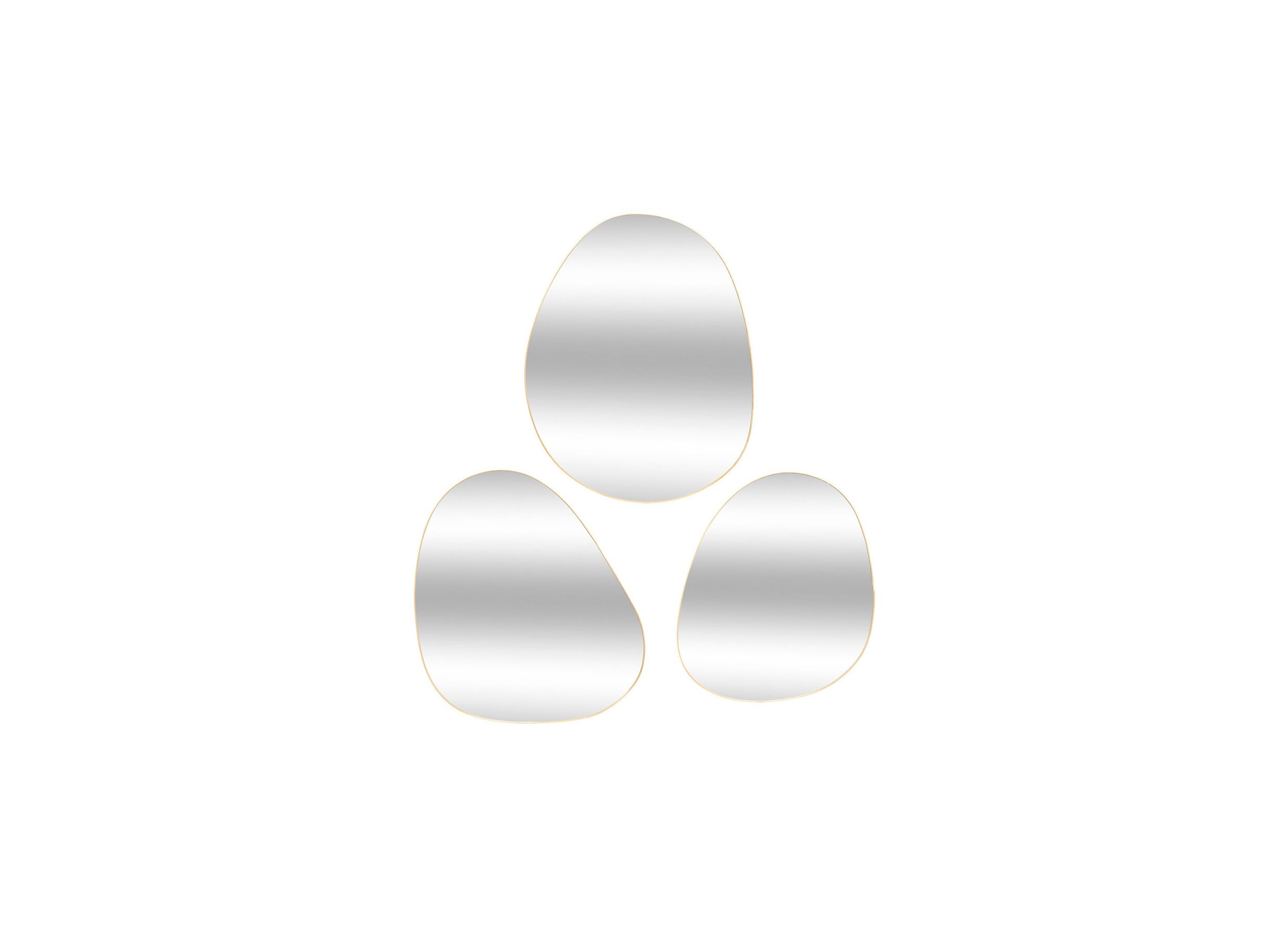 Miroir Lida lot de 3 - Miroir Lida lot de 3