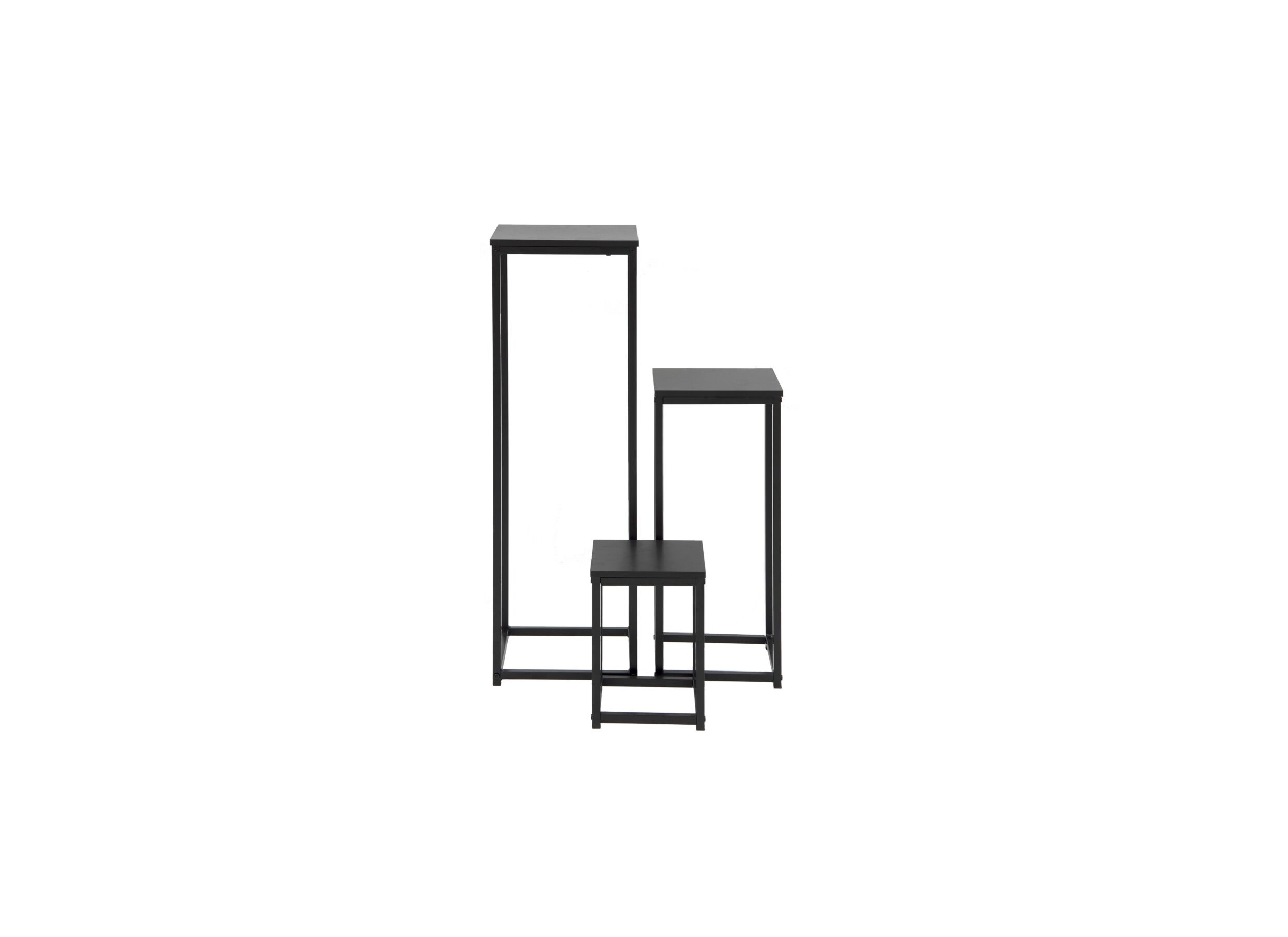 Support des plantes Kane lot de 3 - Support des plantes Kane film décoratif/métal - lot de 3