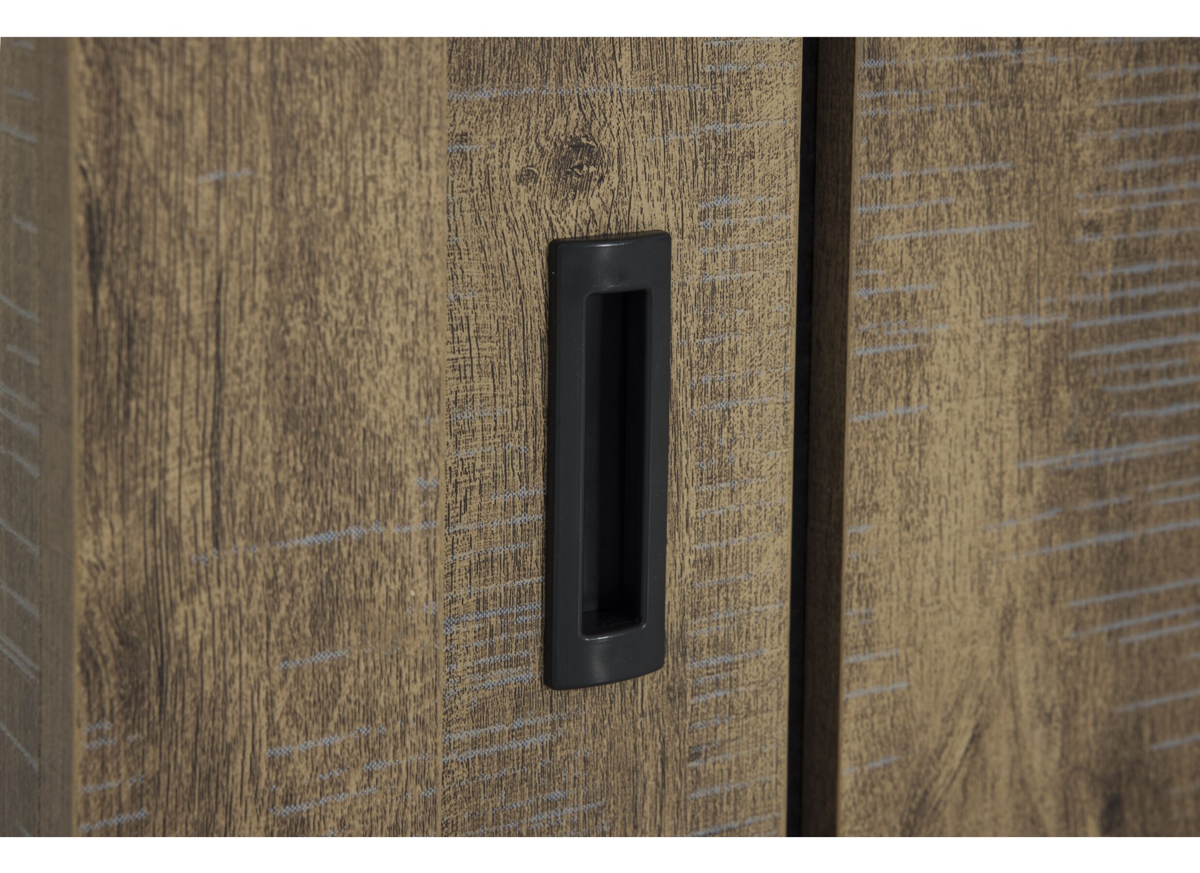 Vitrine Etienne 221cm - décor - noir